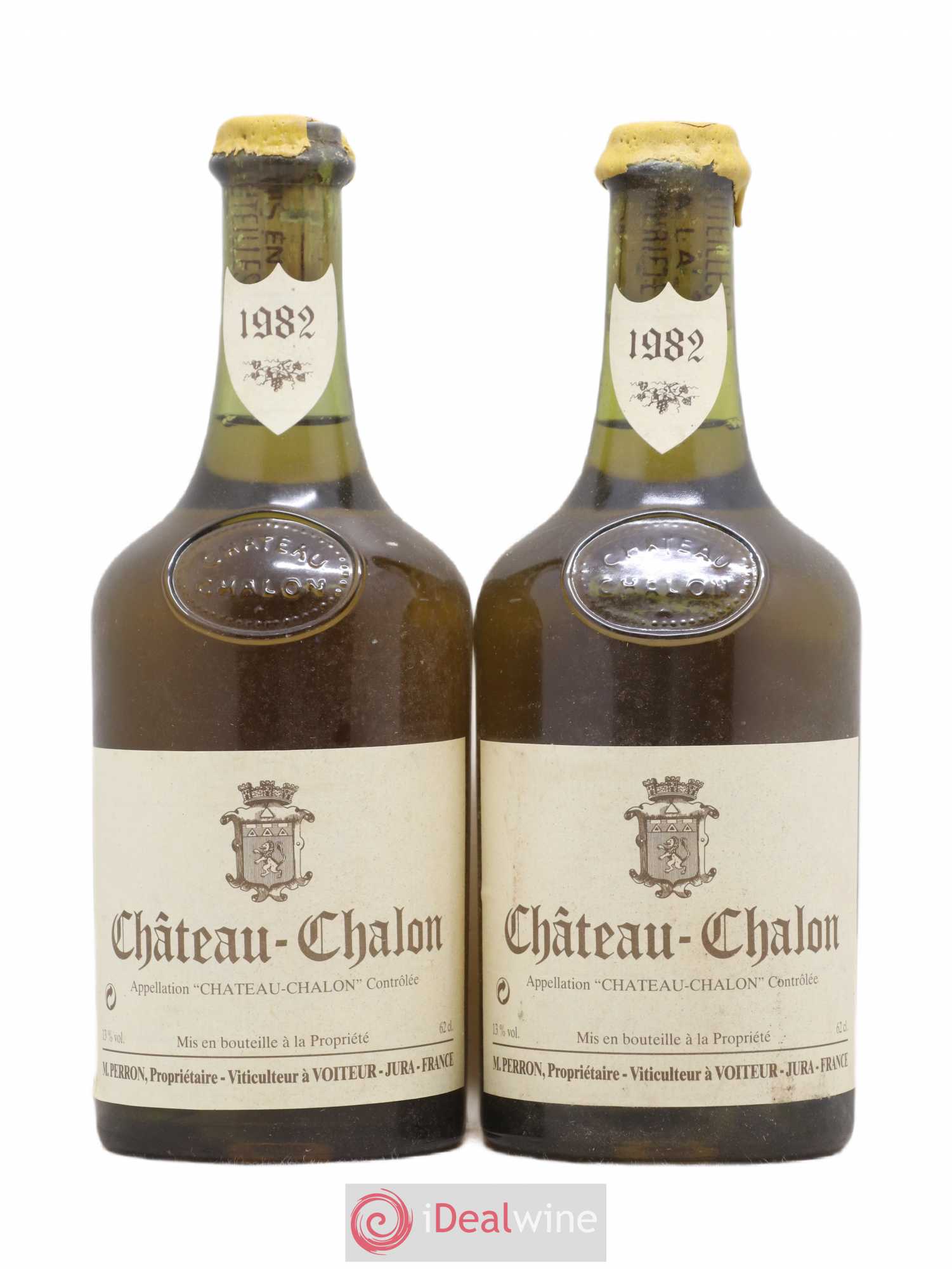 Château-Chalon M. Perron 1982 - Lot de 2 bouteilles - 0