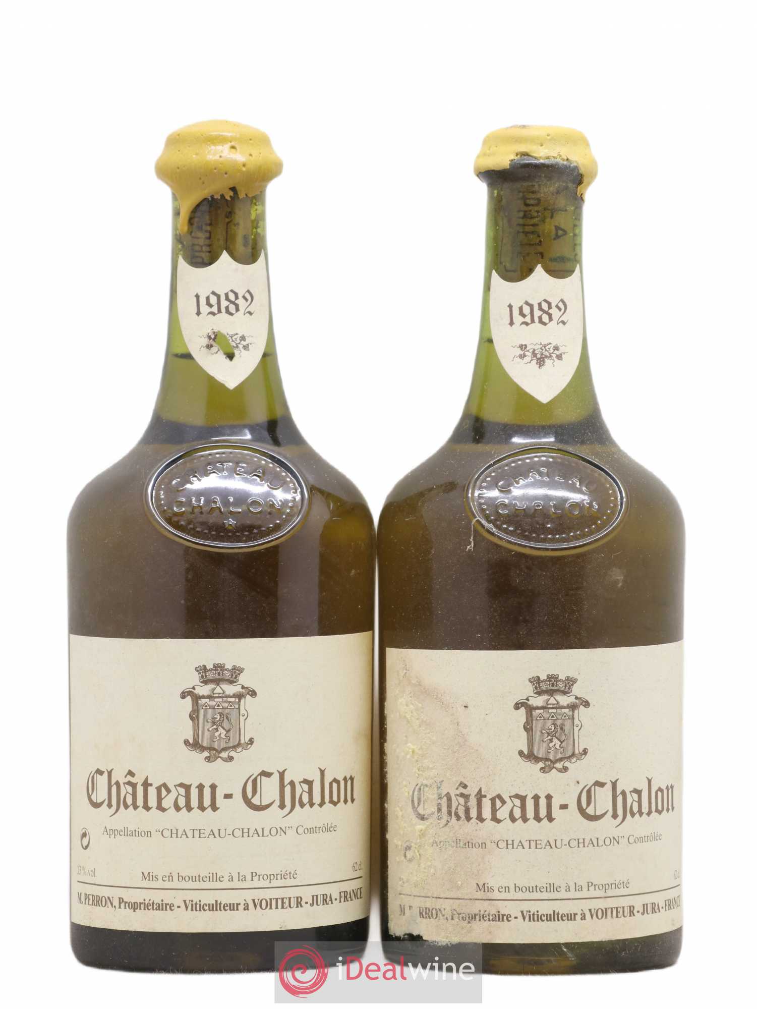 Château-Chalon M. Perron 1982 - Lot de 2 bouteilles - 0