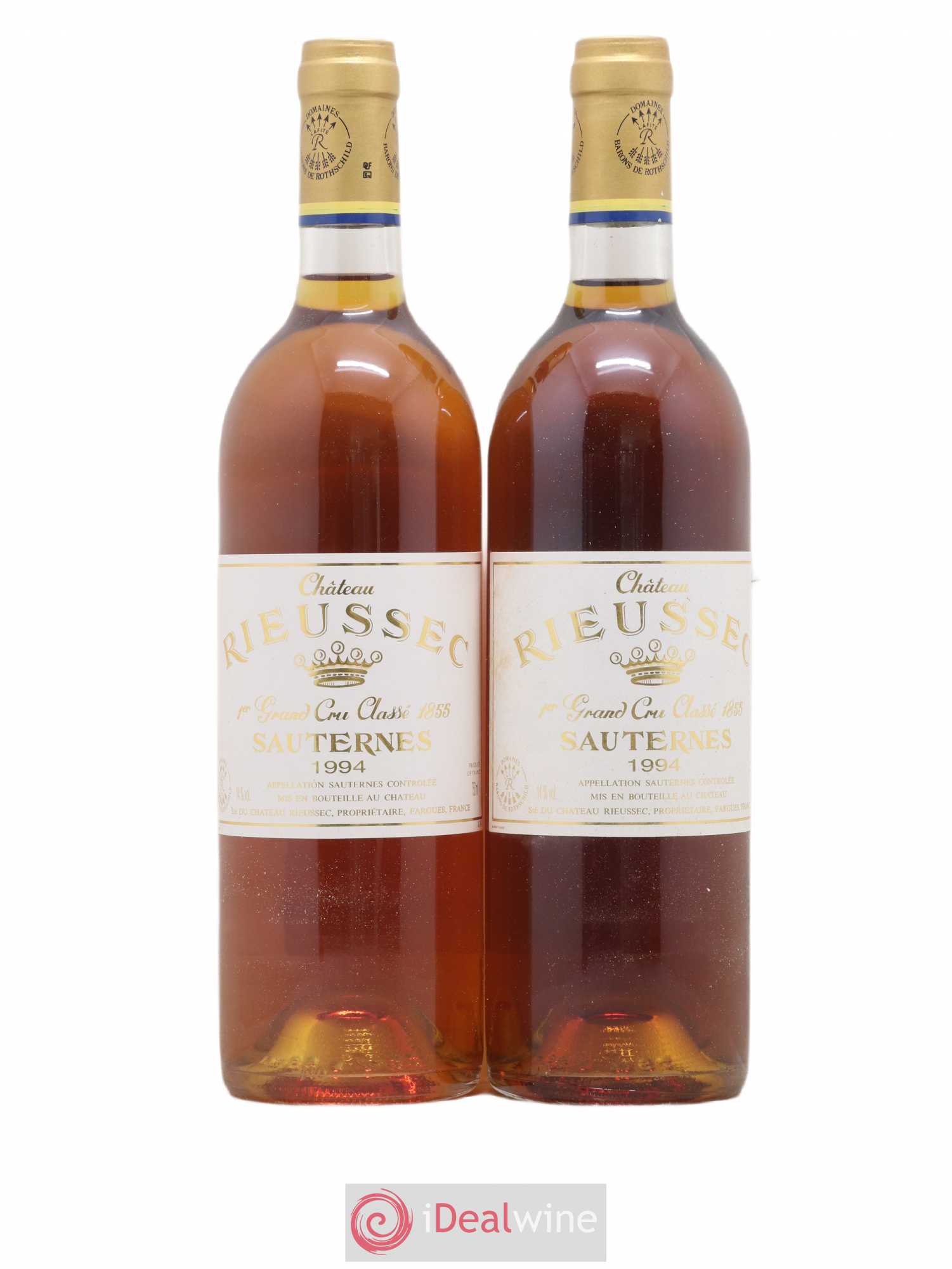 Château Rieussec 1er Grand Cru Classé 1994 - Lotto di 2 bottiglie - 0