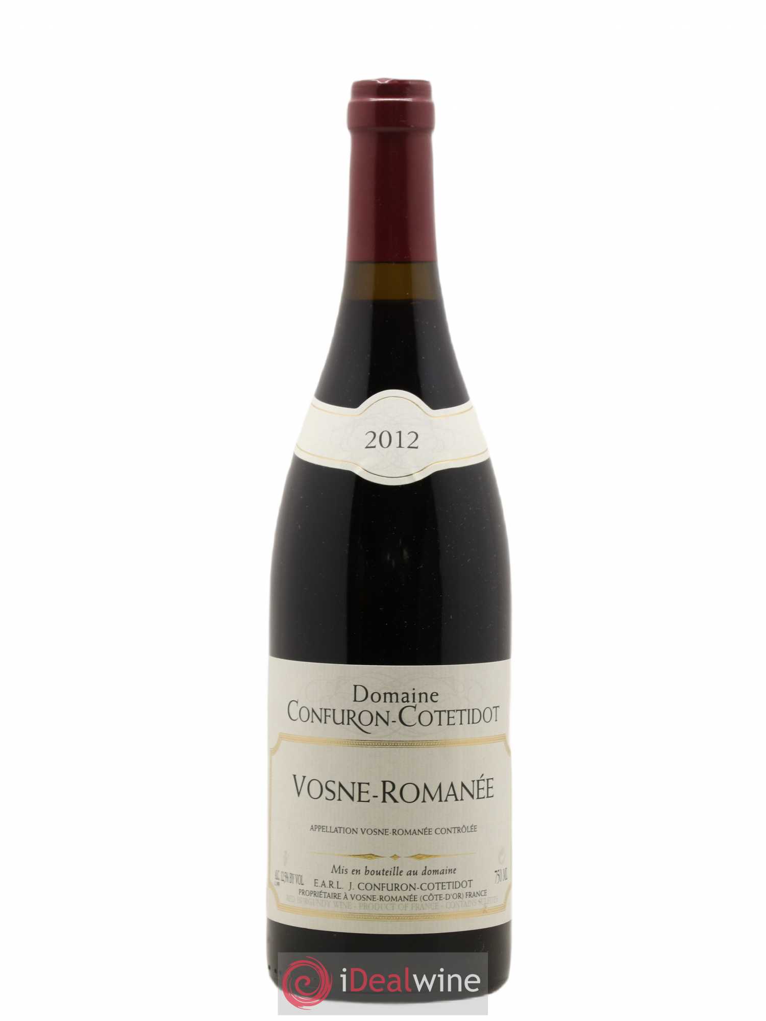 Vosne-Romanée Confuron-Cotetidot 2012 - Lot de 1 bouteille - 0