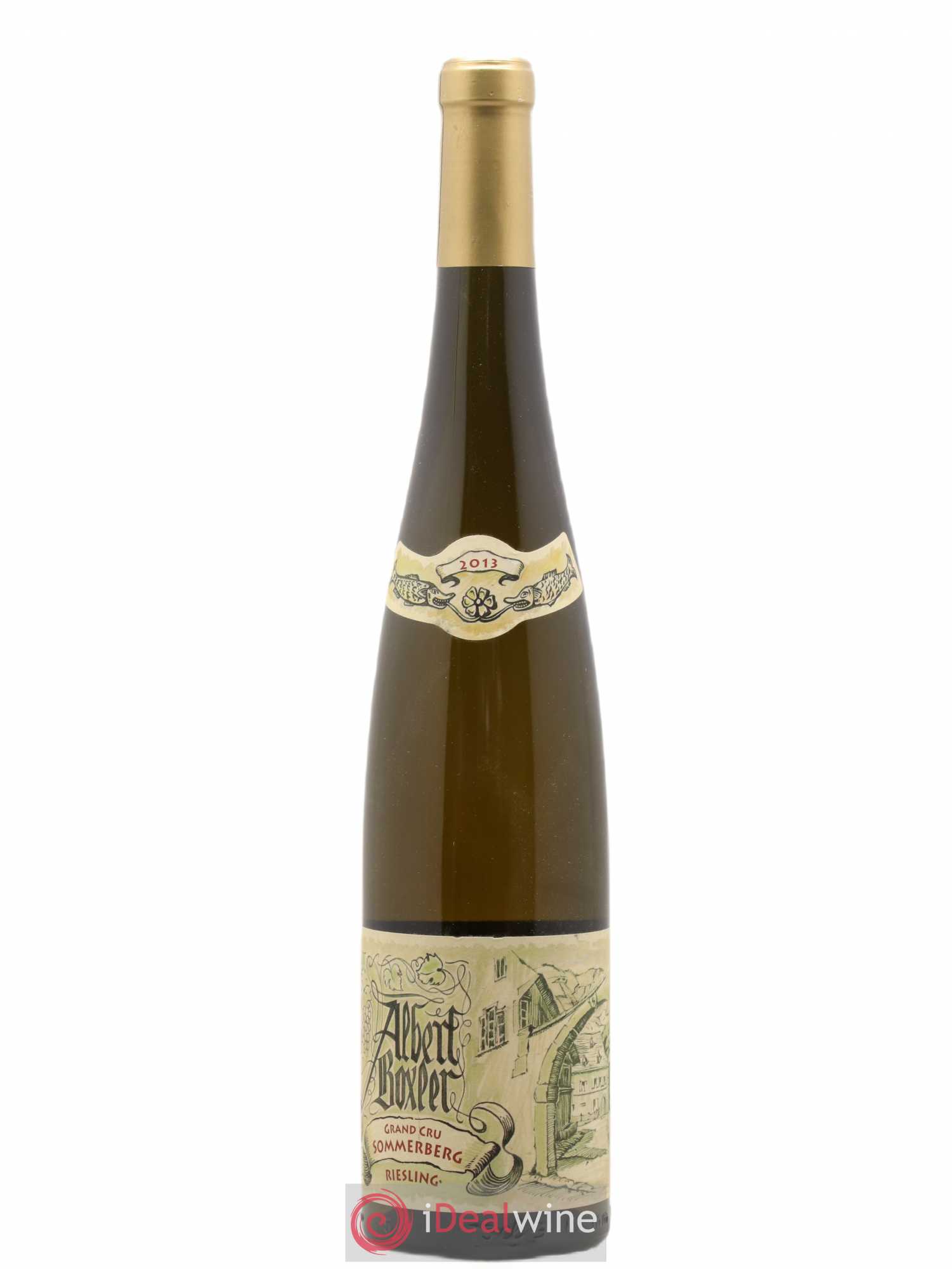 Alsace Riesling Grand Cru Sommerberg Jeunes Vignes Albert Boxler 2013 - Lot de 1 bouteille - 0