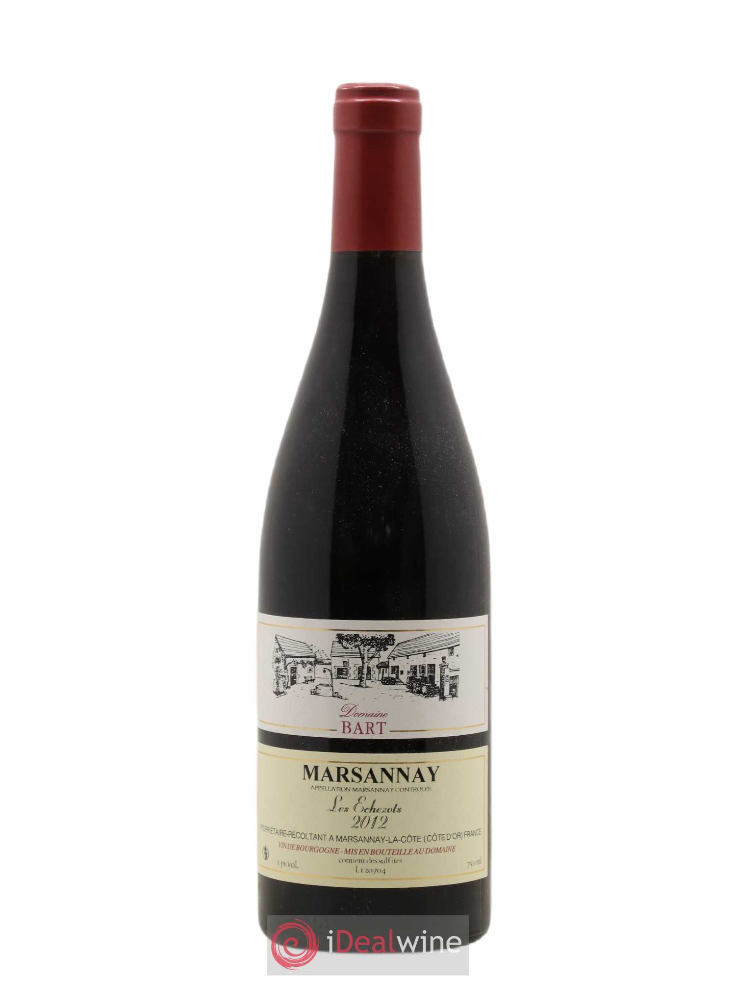 Marsannay Les Echézots Bart (Domaine) 2012 - Lot de 1 bouteille - 0