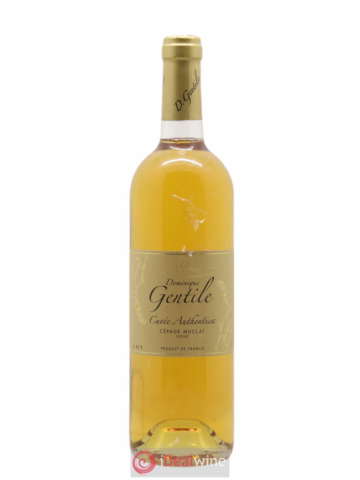 Muscat du Cap Corse Cuvée Anthentica Domaine Gentile - Posten von 1 Flasche - 0
