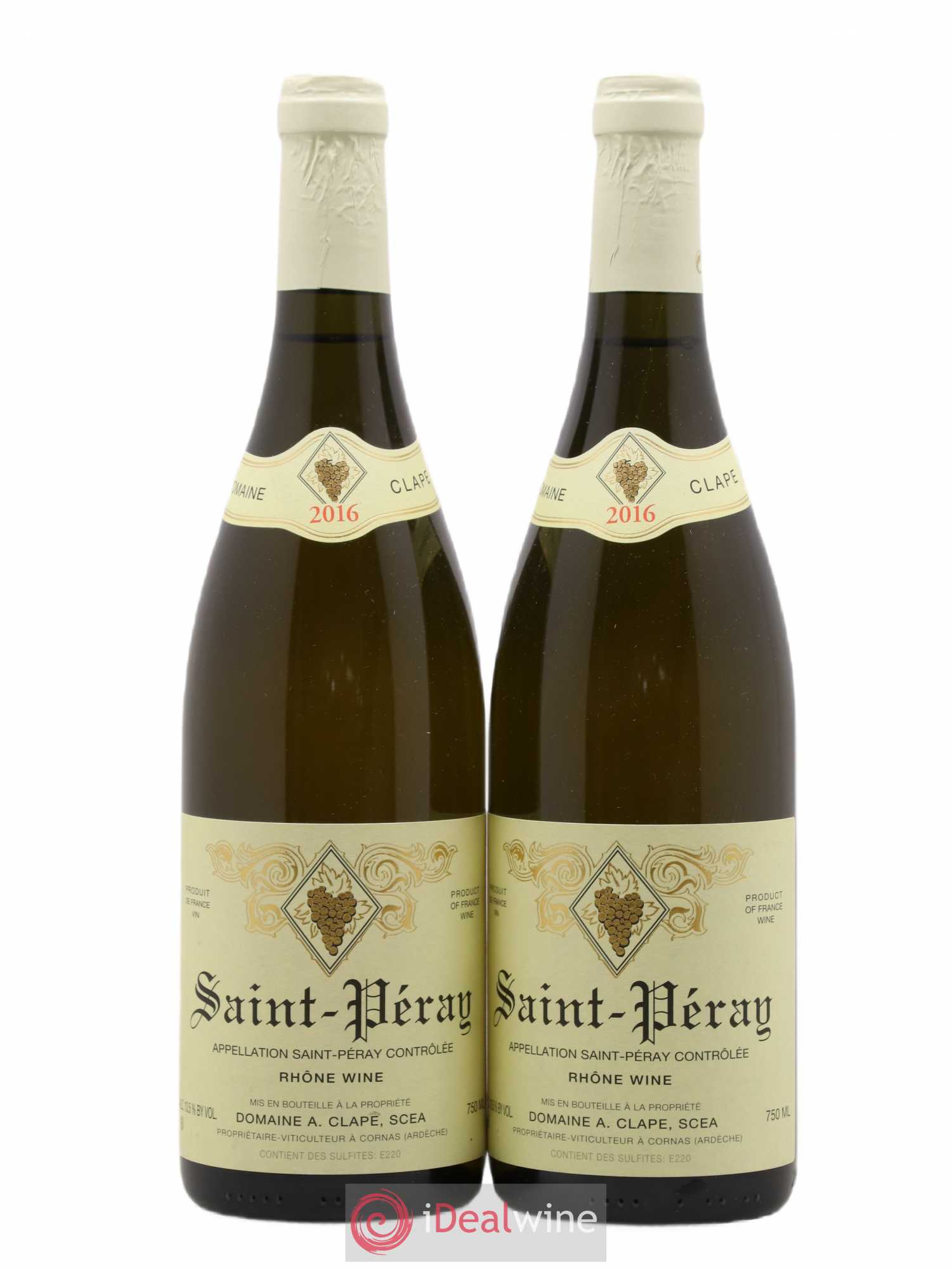 Saint-Péray Auguste Clape 2016 - Lot de 2 bouteilles - 0