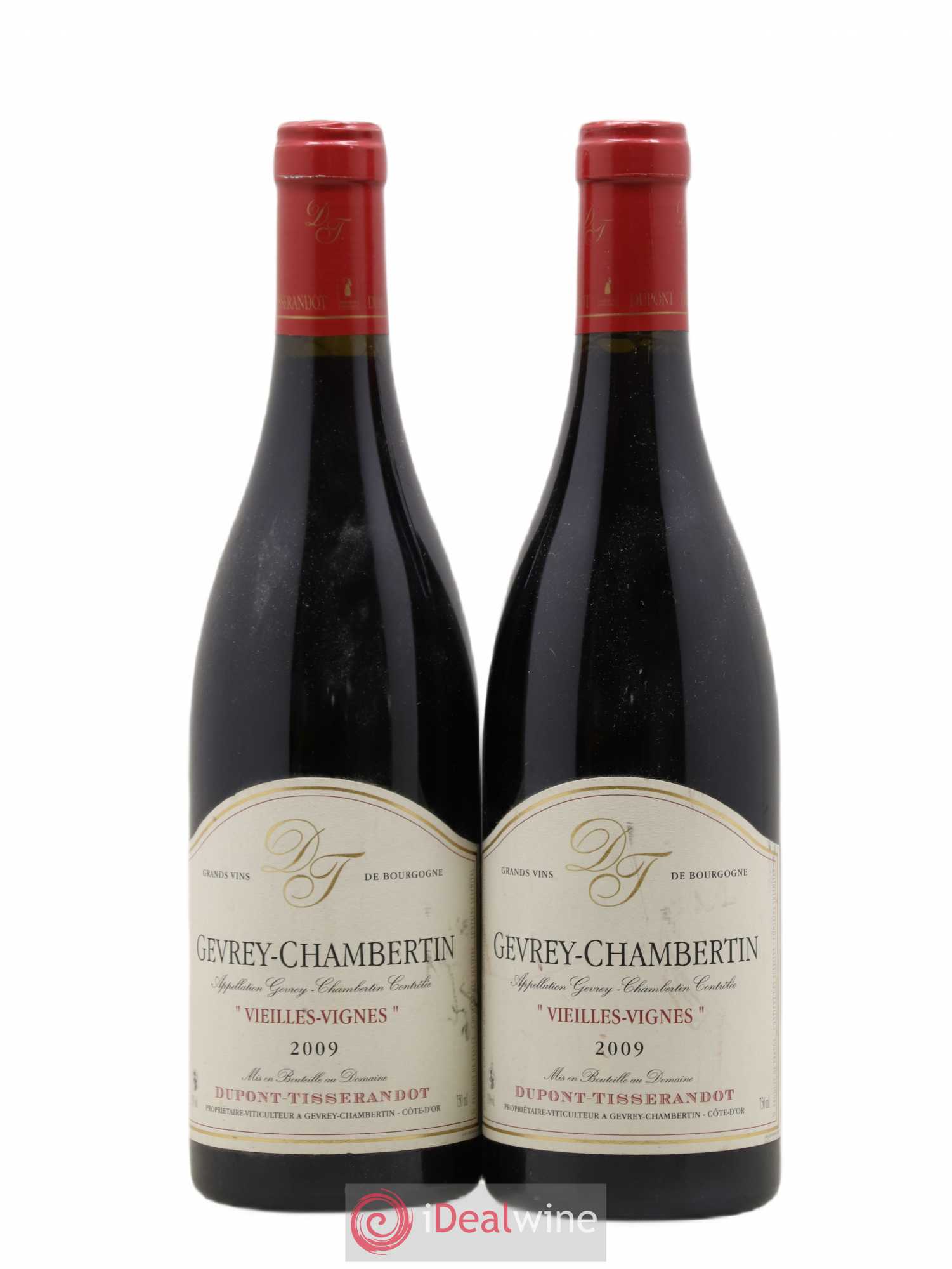 Gevrey-Chambertin Vieilles Vignes Dupont Tisserandot 2009 - Posten von 2 Flaschen - 0