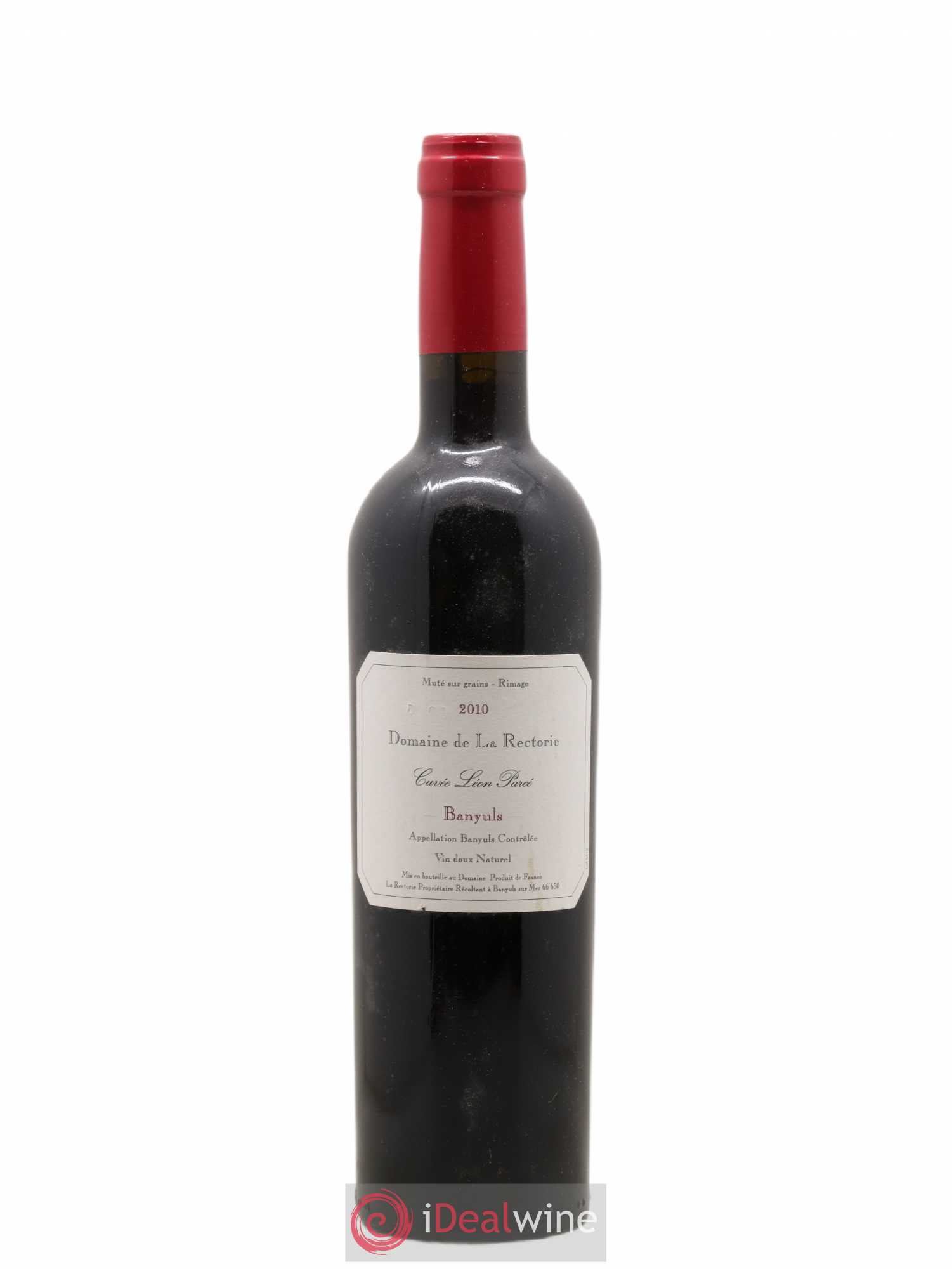 Banyuls La Rectorie (Domaine de) Léon Parcé Thierry et Jean Emmanuel Parcé 50cl 2010 - Posten von 1 Flasche - 0