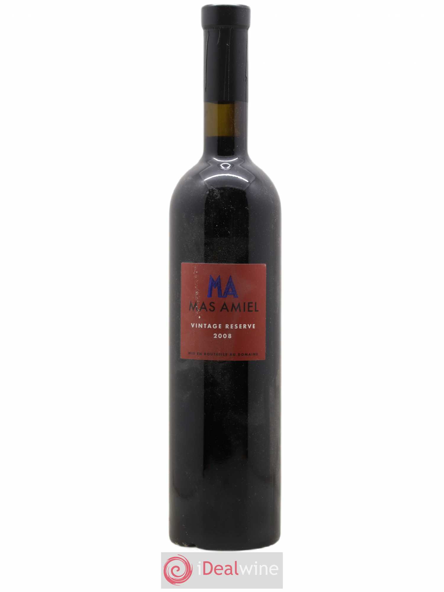 Maury Mas Amiel Vintage reserve 2008 - Lot de 1 bouteille - 0