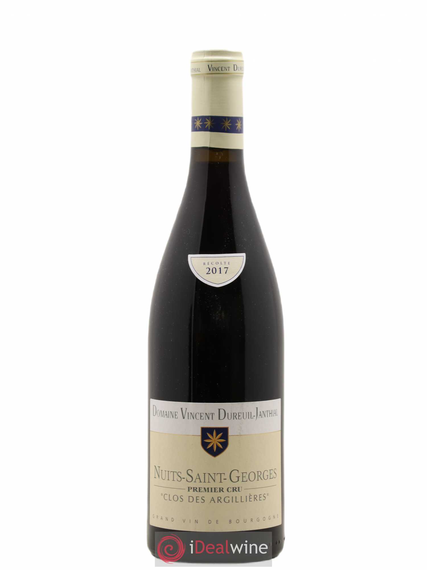 Nuits-Saint-Georges 1er Cru Clos Des Argillieres Vincent Dureuil Janthial 2017 - Posten von 1 Flasche - 0