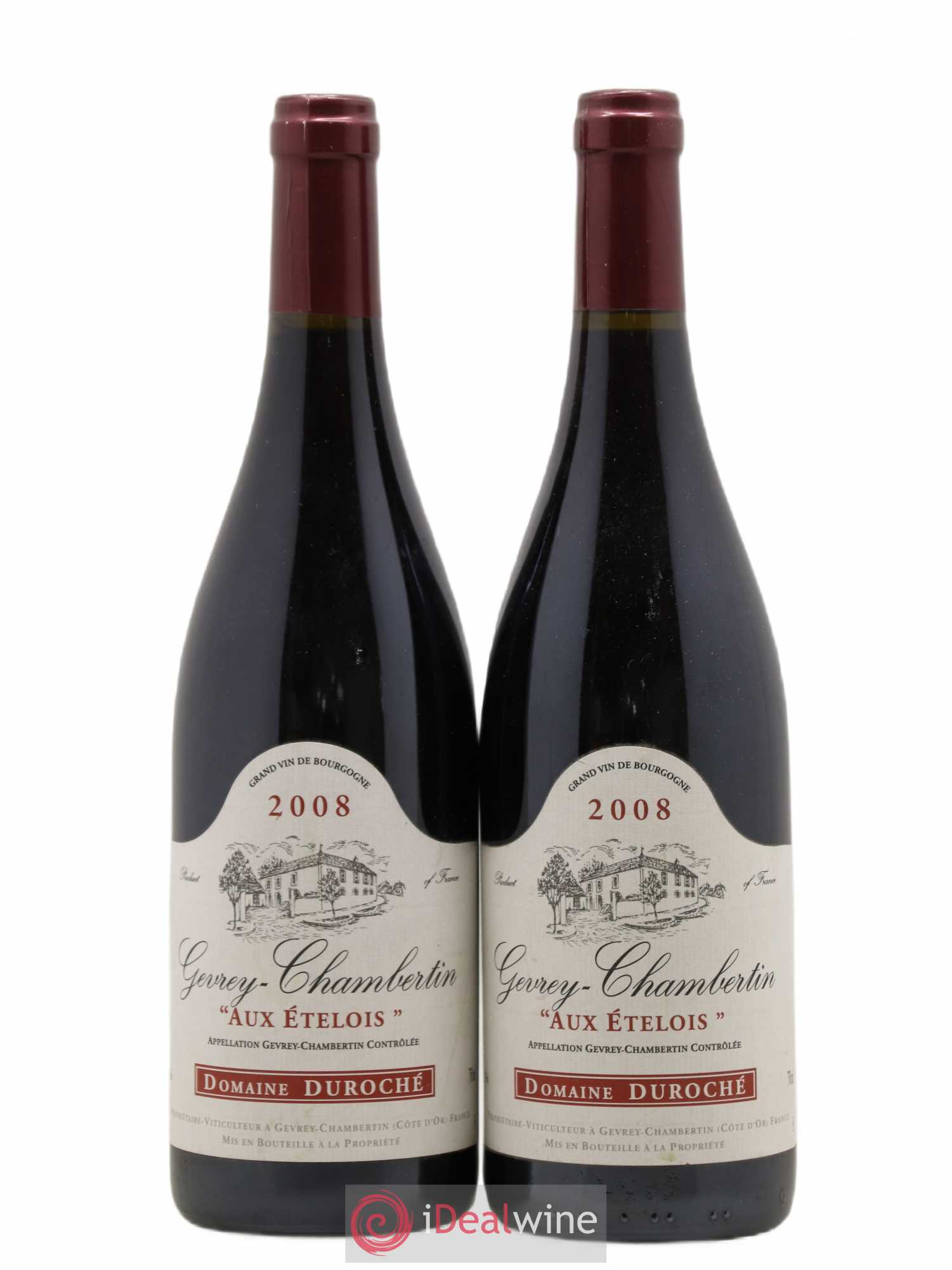 Gevrey-Chambertin Aux Etelois Duroche 2008 - Posten von 2 Flaschen - 0