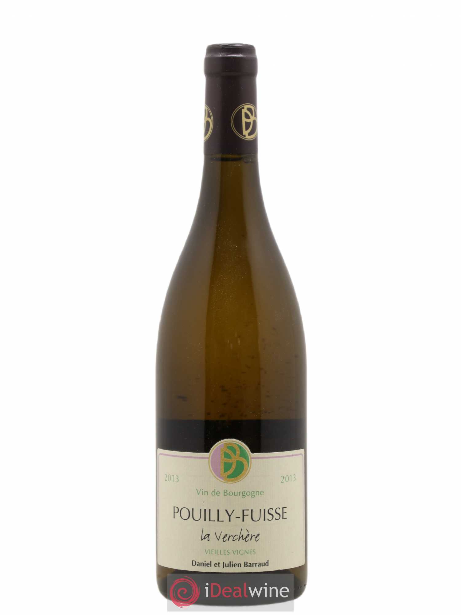 Pouilly-Fuissé La Verchere Vieilles vignes Domaine Barraud 2013 - Posten von 1 Flasche - 0