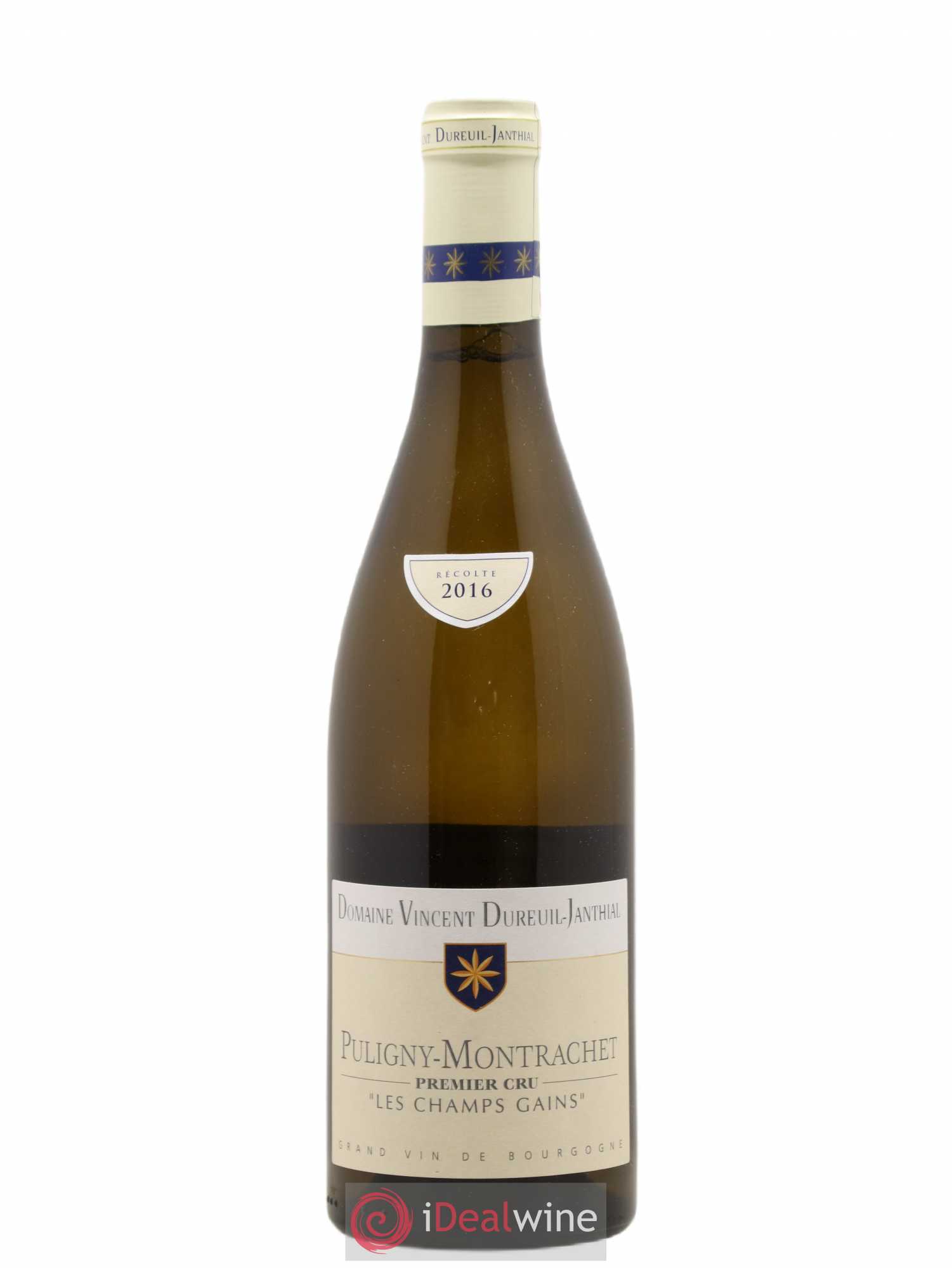 Puligny-Montrachet 1er Cru Les Champs Gains Vincent Dureuil-Janthial 2016 - Lot de 1 bouteille - 0