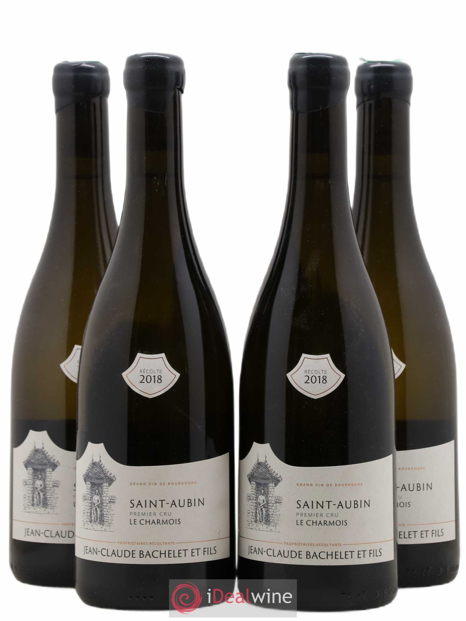 Saint-Aubin 1er Cru Le Charmois Jean-Claude Bachelet (Domaine) 2018 - Lot de 4 bouteilles - 0
