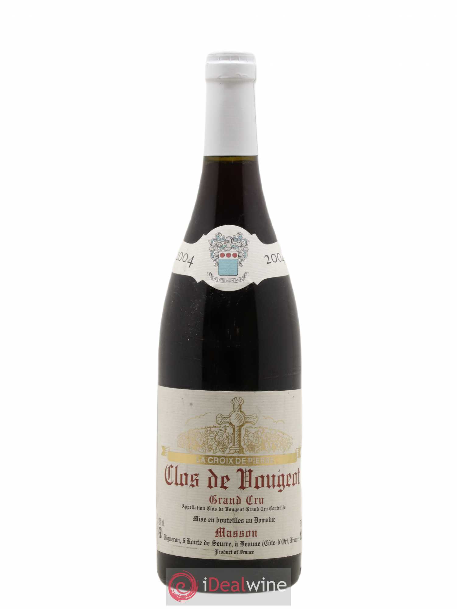 Clos de Vougeot Grand Cru Domaine Masson 2004 - Posten von 1 Flasche - 0