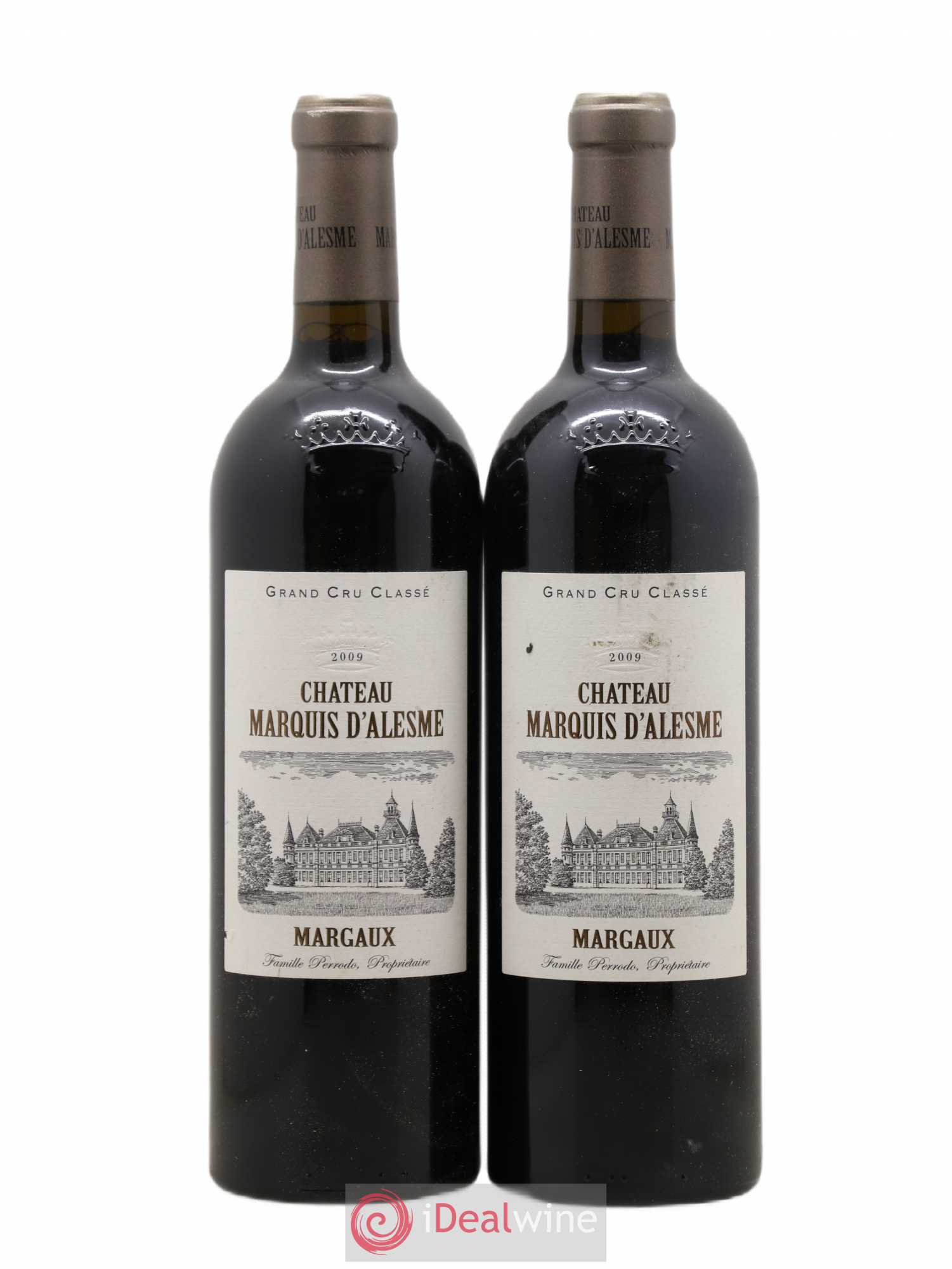 Château Marquis d'Alesme 2009 - Lot de 2 bouteilles - 0