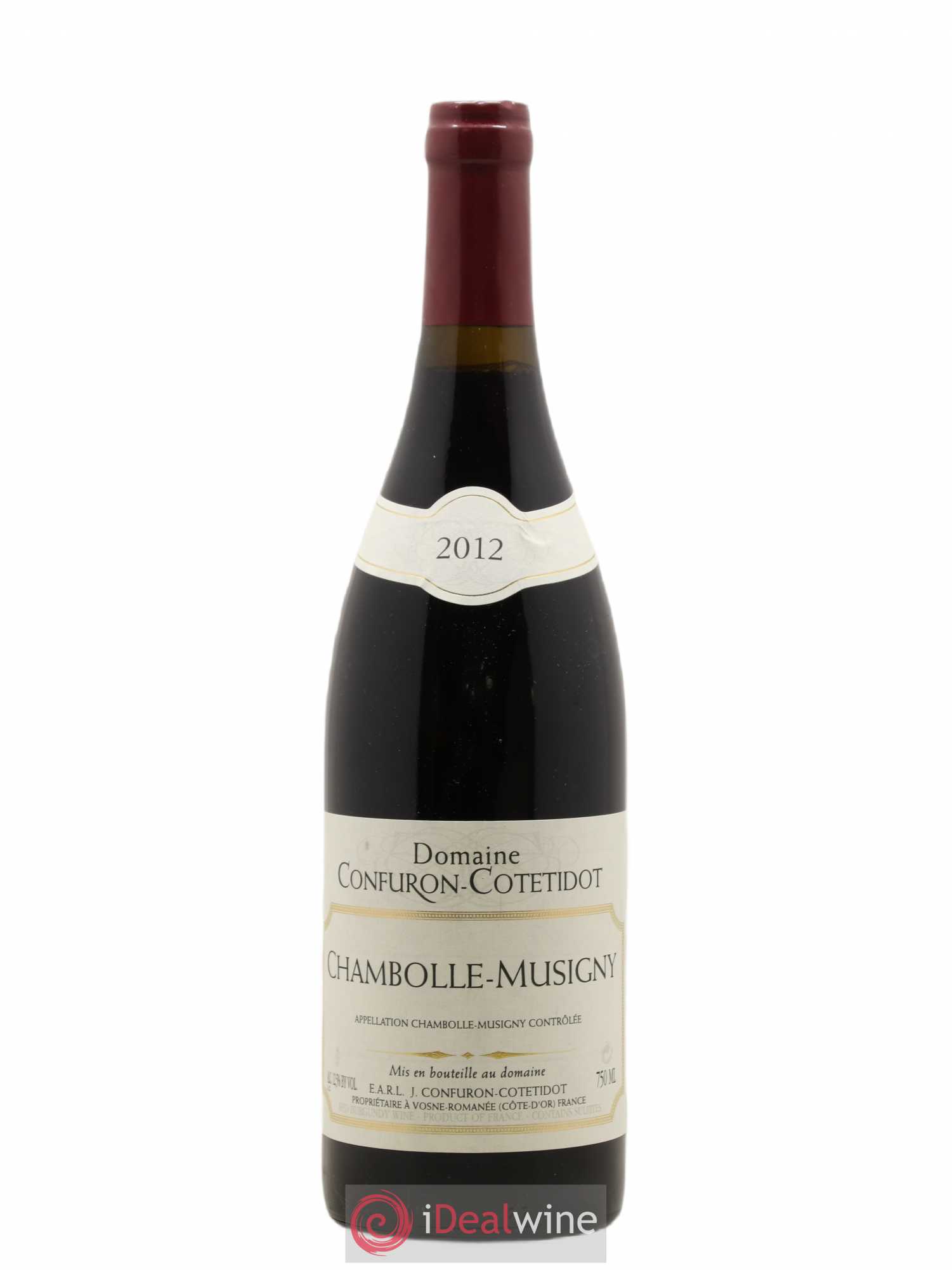 Chambolle-Musigny Confuron-Cotetidot 2012 - Lot de 1 bouteille - 0