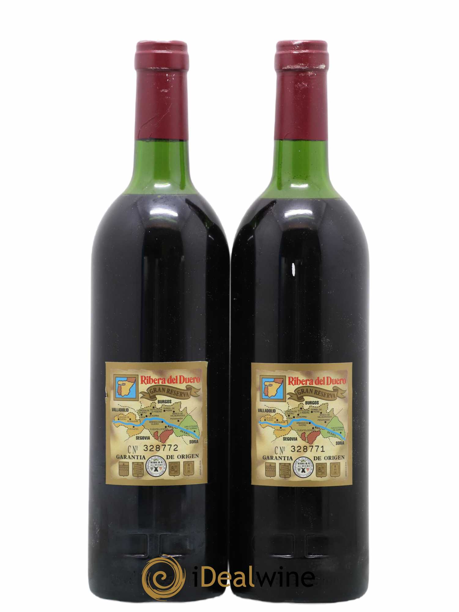 Ribera Del Duero DO Vega Sicilia Unico Famille Alvarez 1981 - Lot de 2 bouteilles - 1