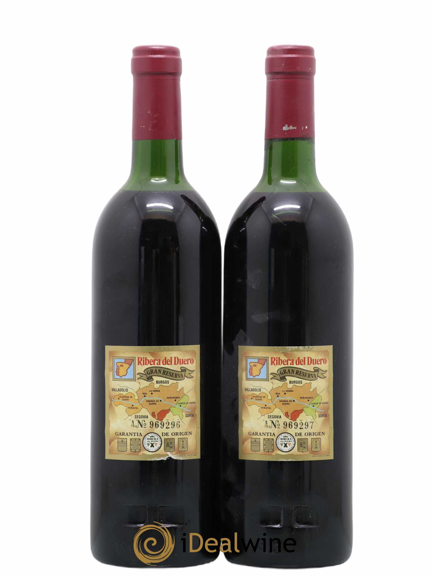 Ribera Del Duero DO Vega Sicilia Unico Famille Alvarez 1983 - Lot de 2 bouteilles - 1