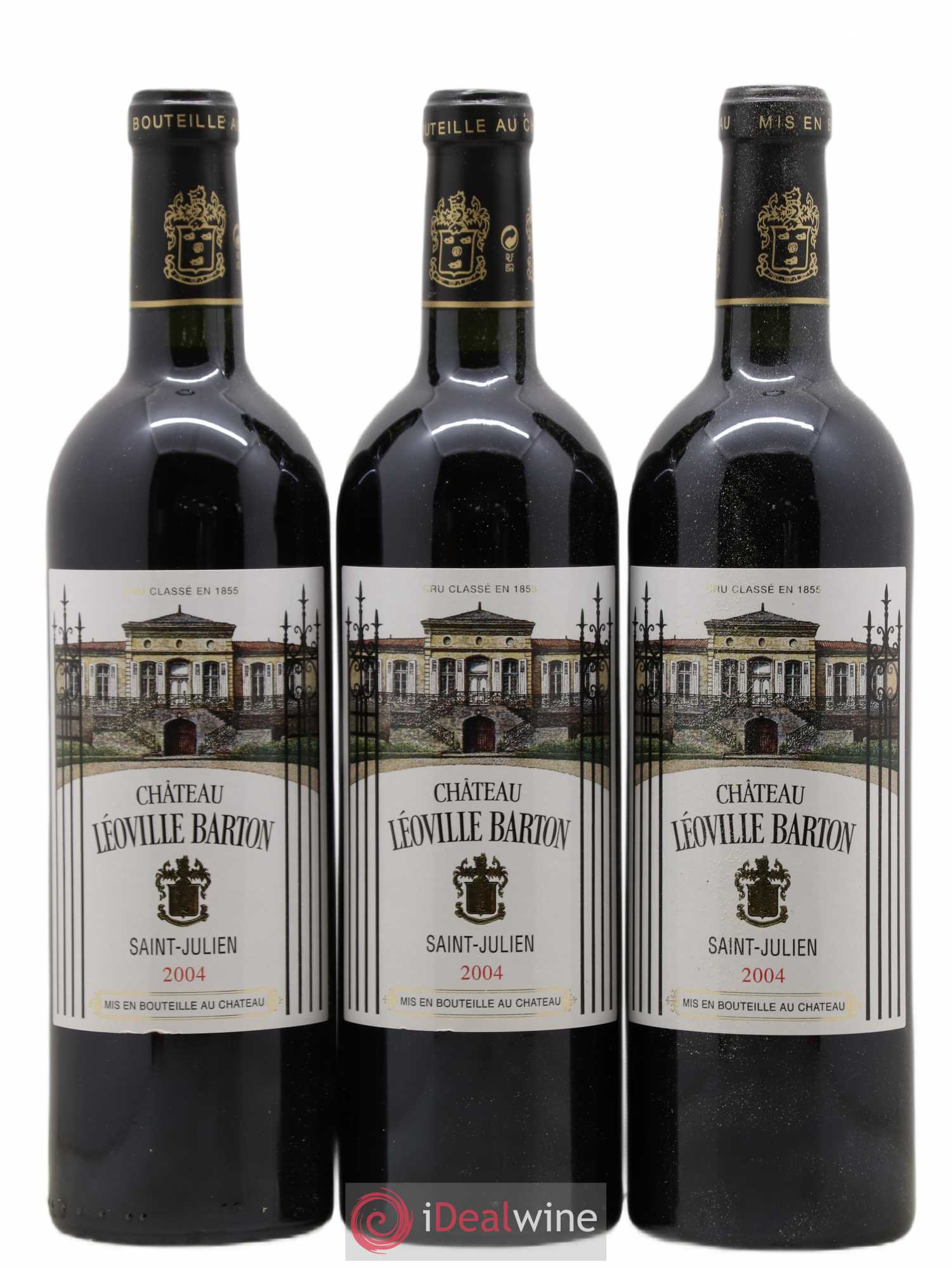 Château Léoville Barton 2ème Grand Cru Classé 2004 - Lot de 6 bouteilles - 2