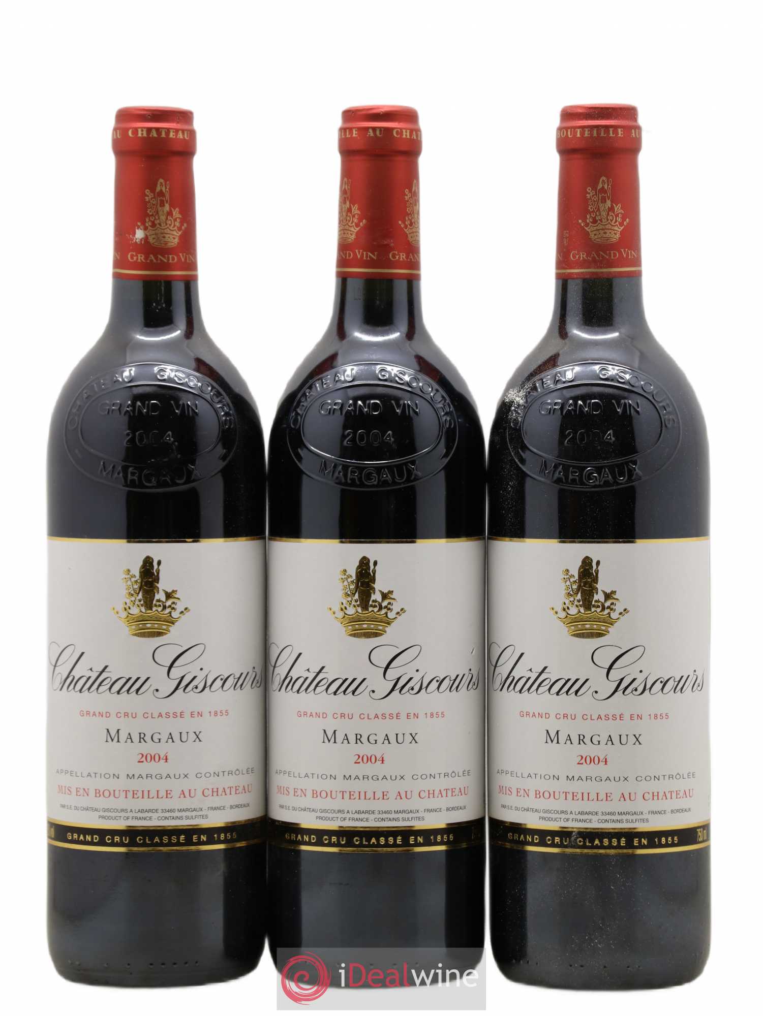 Château Giscours 3ème Grand Cru Classé 2004 - Lot de 12 bouteilles - 1