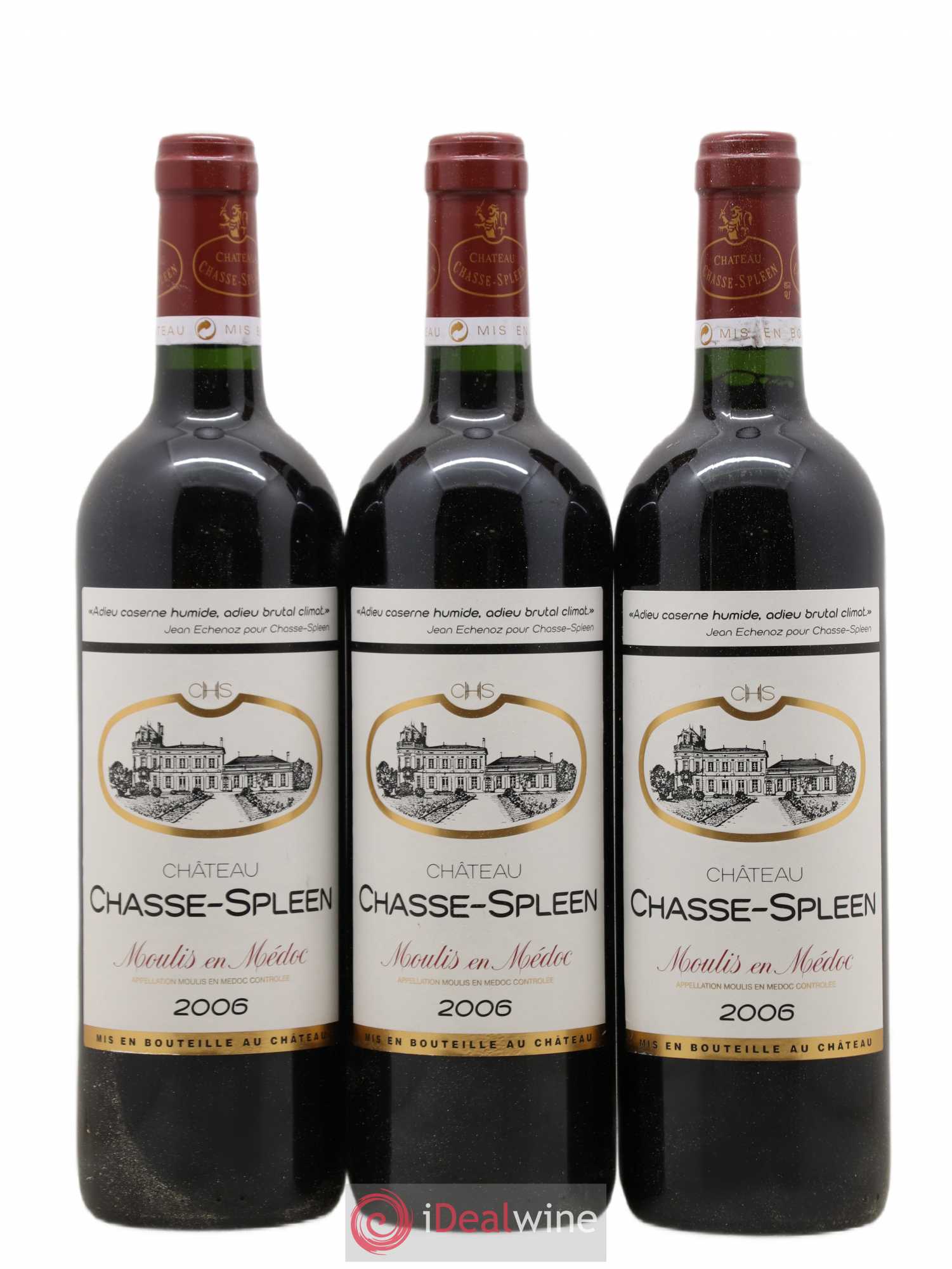 Château Chasse Spleen 2006 - Posten von 12 Flaschen - 1