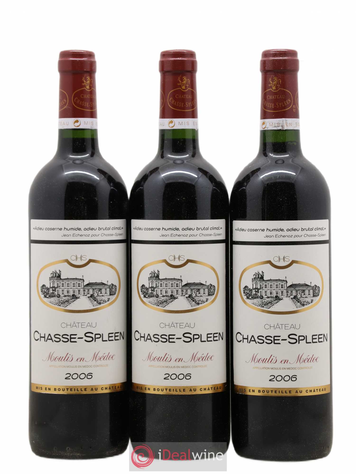 Château Chasse Spleen 2006 - Posten von 12 Flaschen - 2