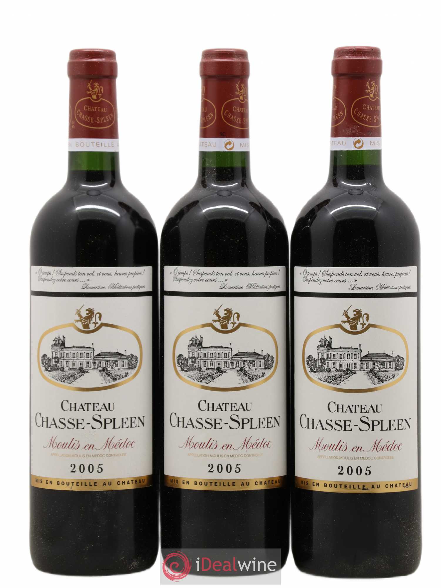 Château Chasse Spleen 2005 - Lot de 12 bouteilles - 2