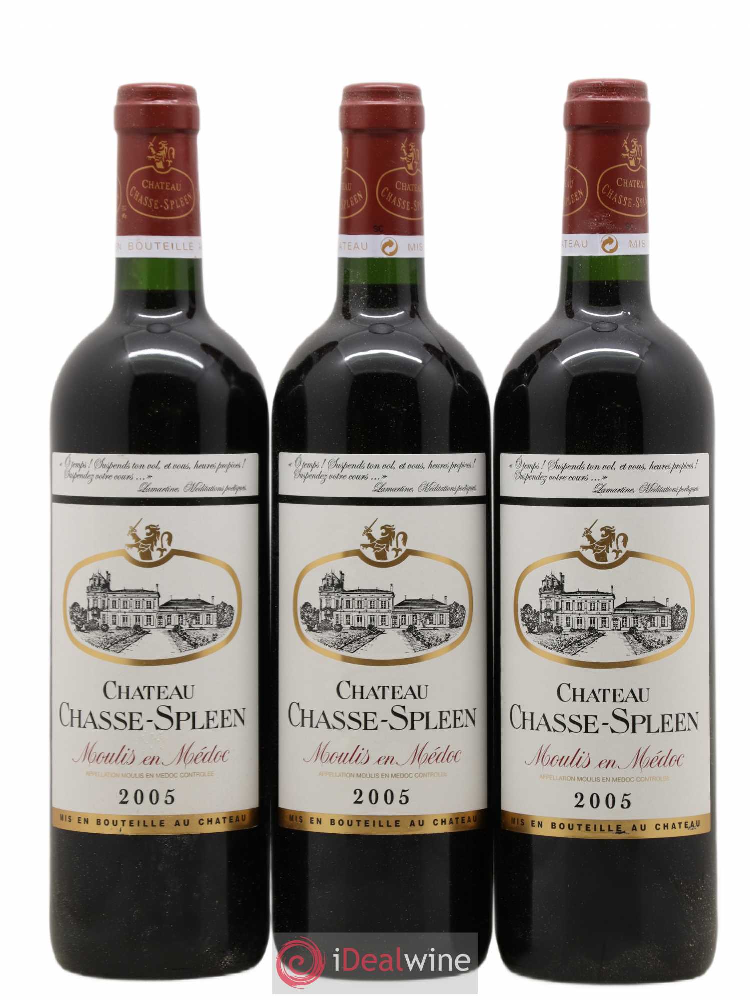 Château Chasse Spleen 2005 - Lot de 12 bouteilles - 3
