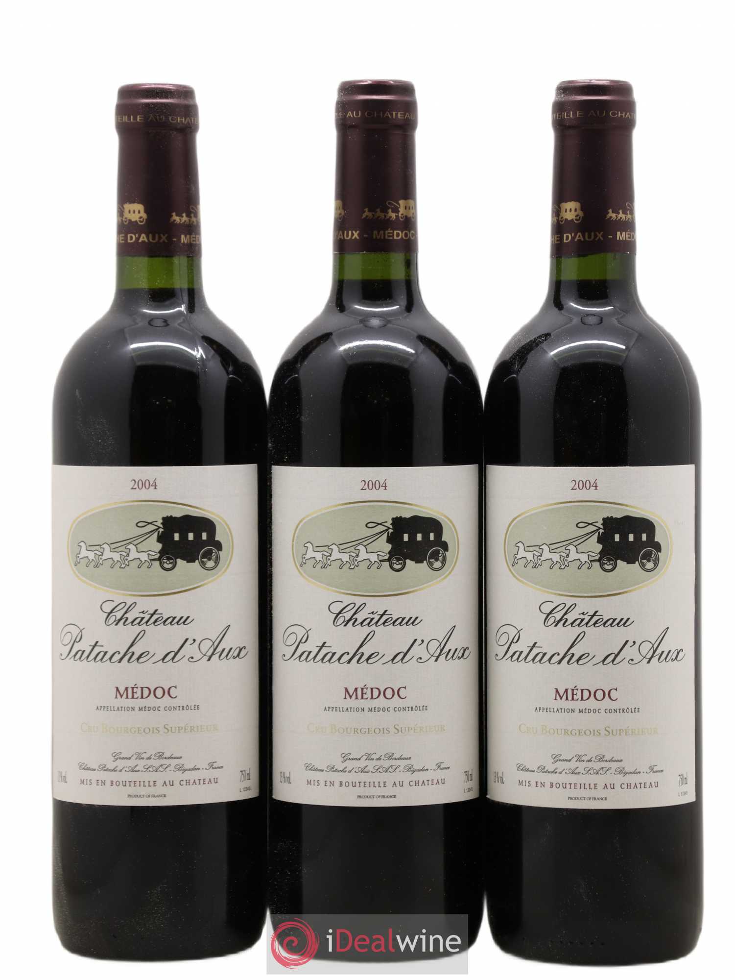 Château Patache d'Aux Cru Bourgeois 2004 - Lot de 12 bouteilles - 3