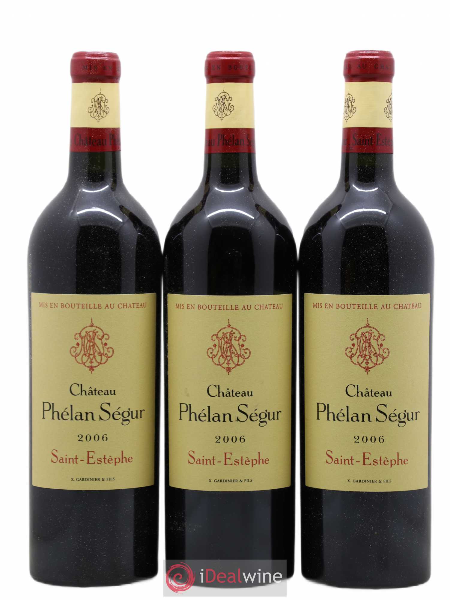 Château Phélan Ségur 2006 - Lot de 12 bouteilles - 1