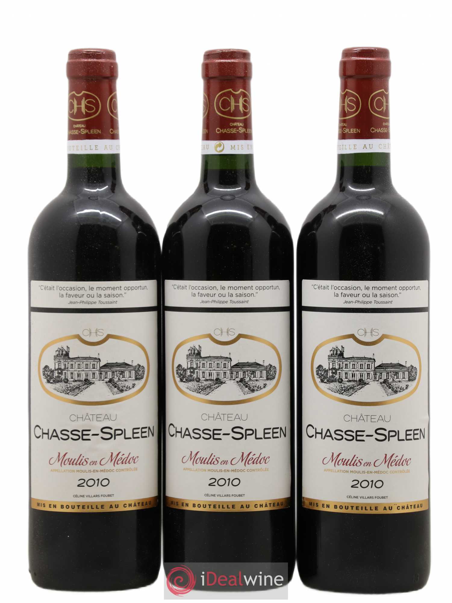 Château Chasse Spleen 2010 - Lot de 12 bouteilles - 3