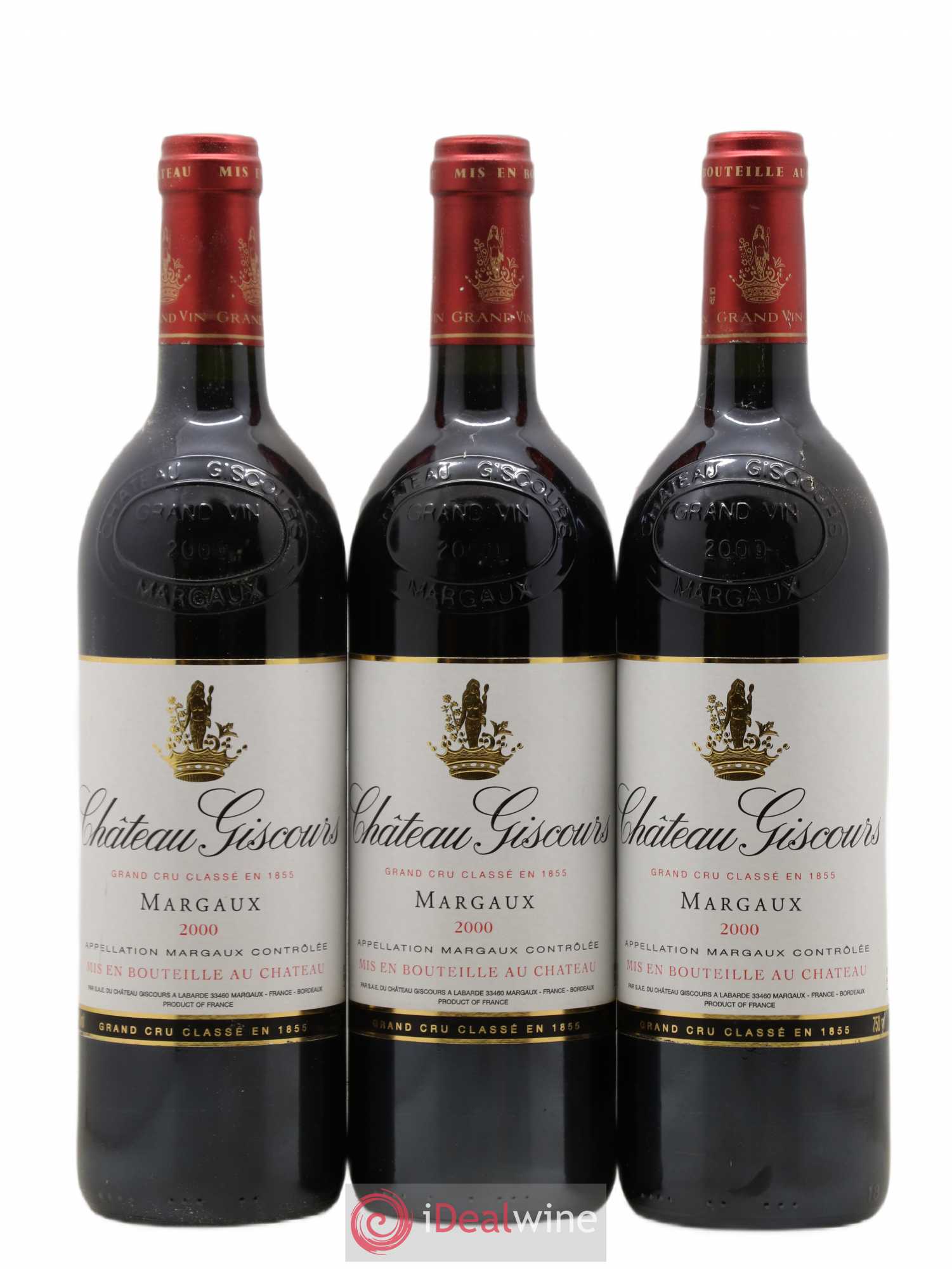 Château Giscours 3ème Grand Cru Classé 2000 - Lot de 12 bouteilles - 1