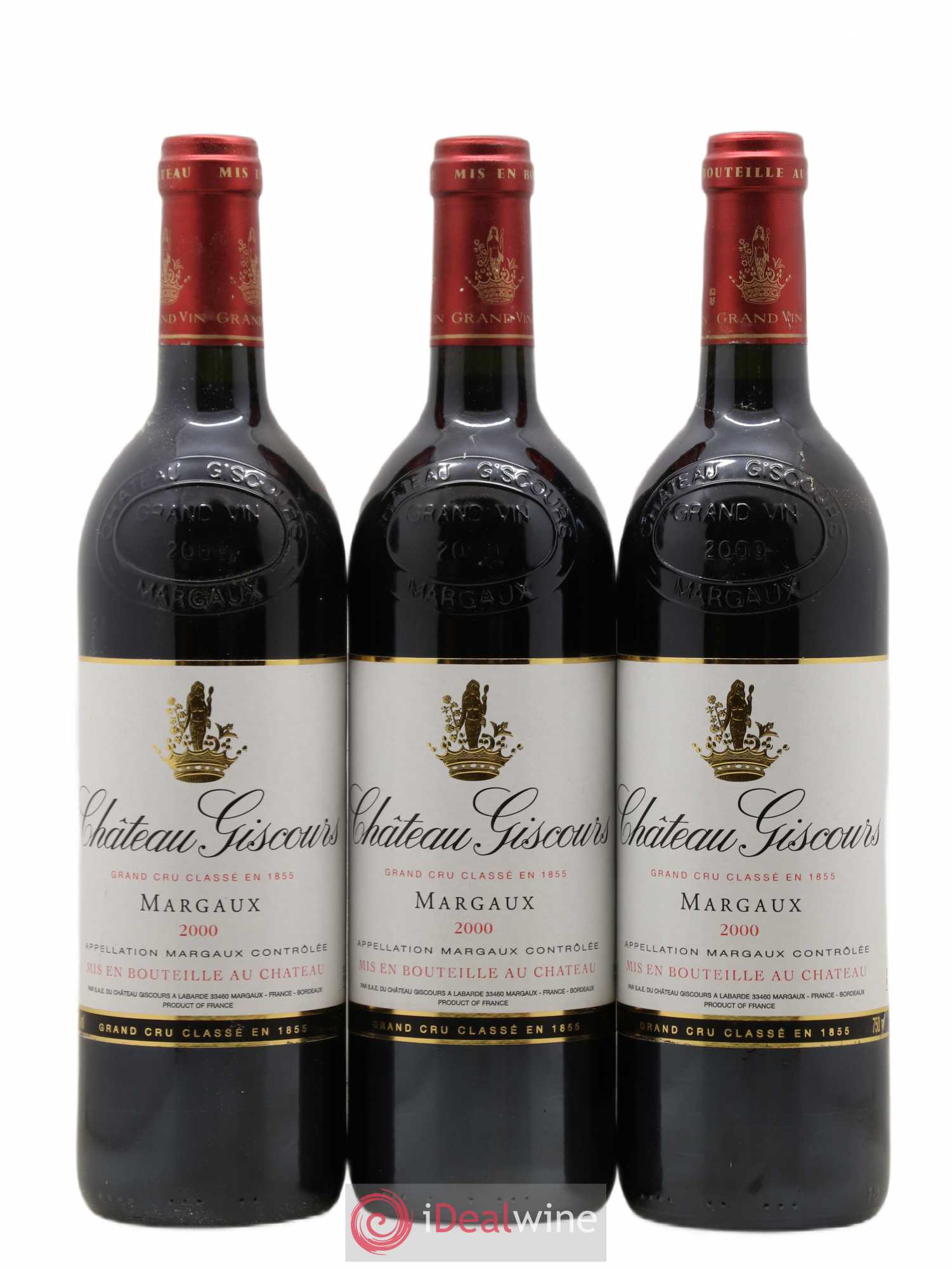 Château Giscours 3ème Grand Cru Classé 2000 - Lot de 12 bouteilles - 2