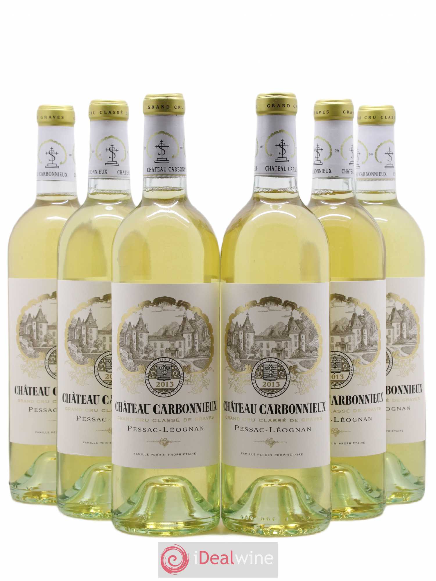 Château Carbonnieux Cru Classé de Graves 2013 - Lot de 6 bouteilles - 0