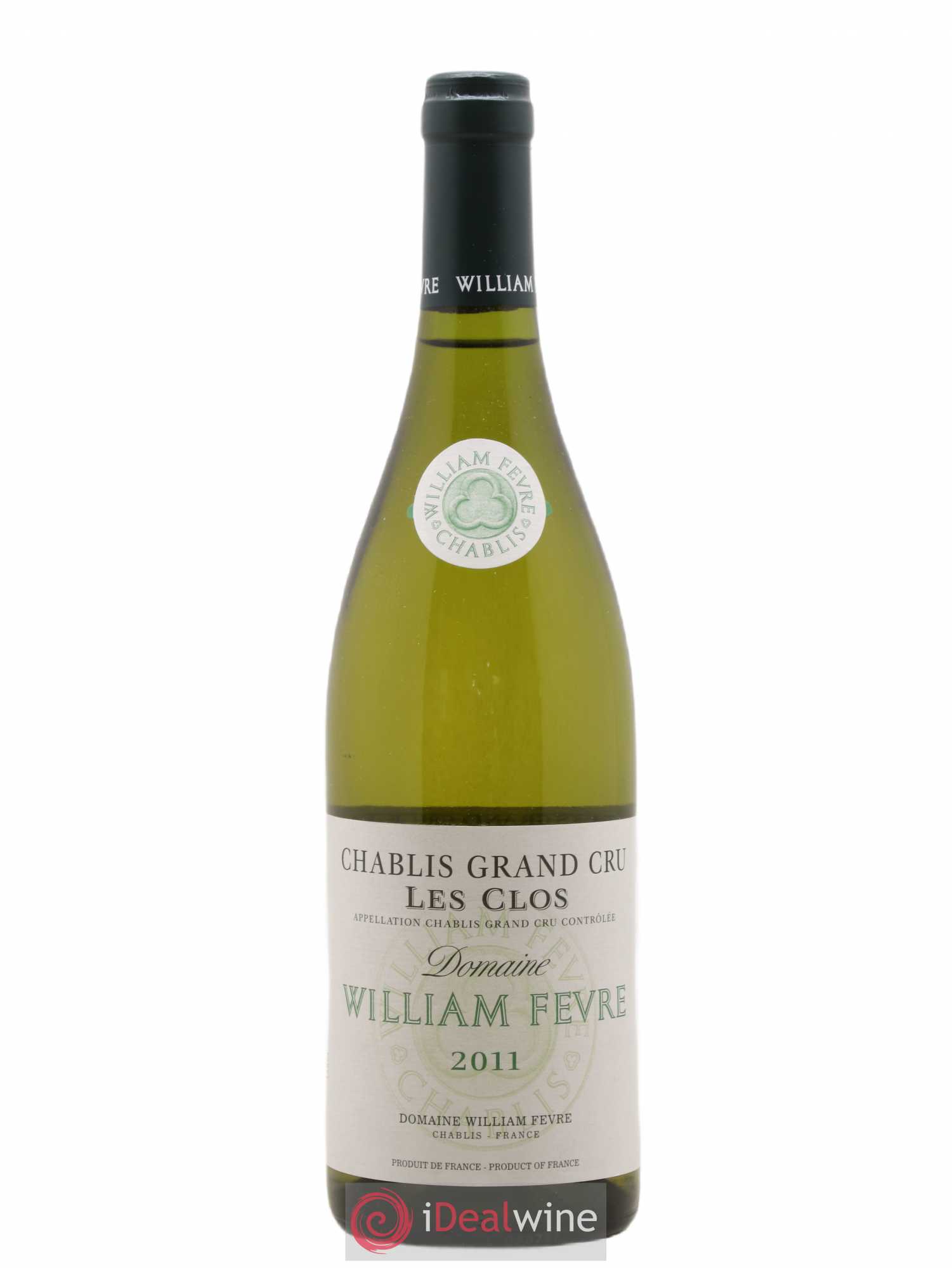 Chablis Grand Cru Les Clos William Fèvre 2011 - Posten von 1 Flasche - 0
