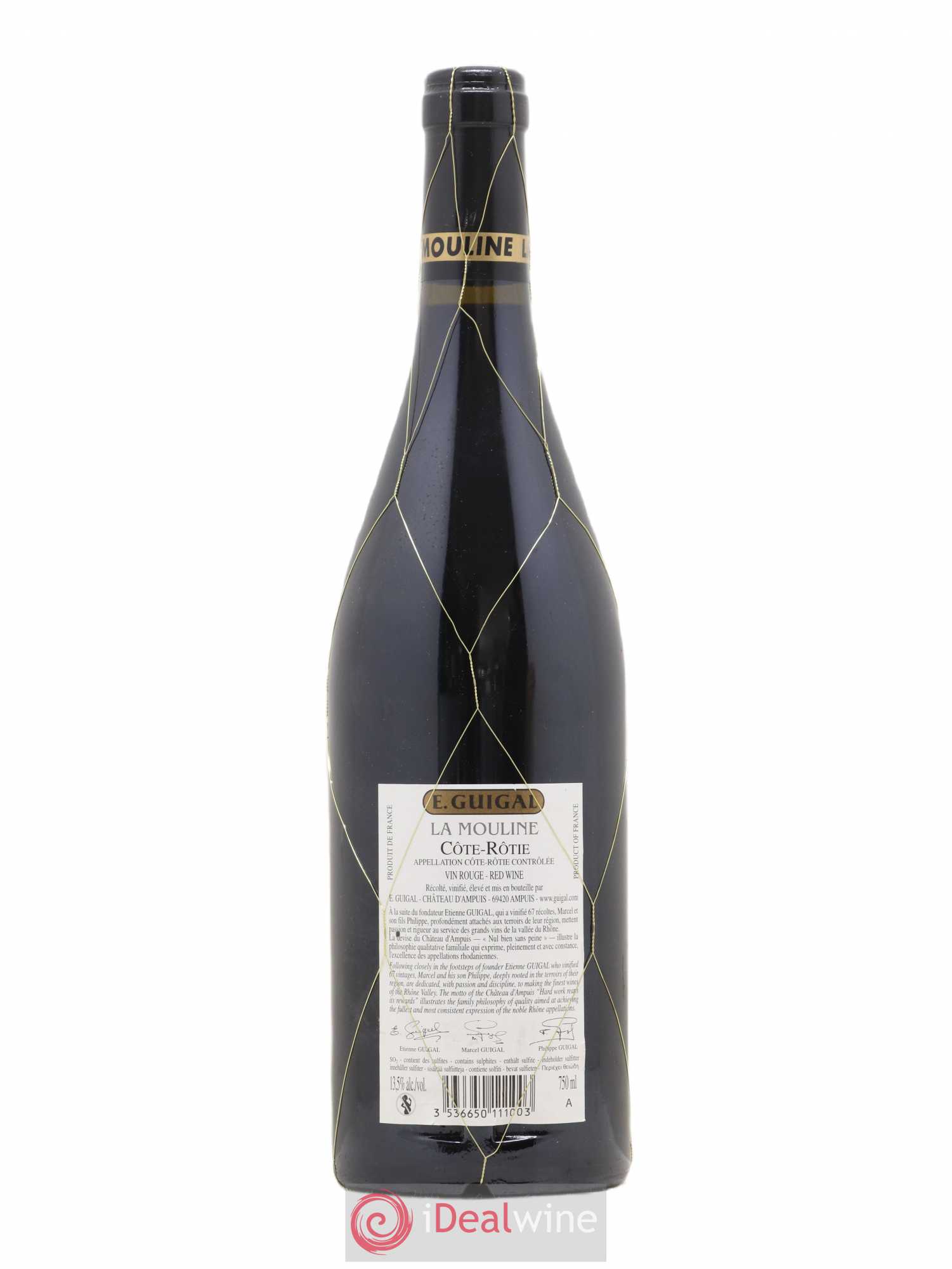 Côte-Rôtie La Mouline Guigal 2010 - Lot de 1 bouteille - 1