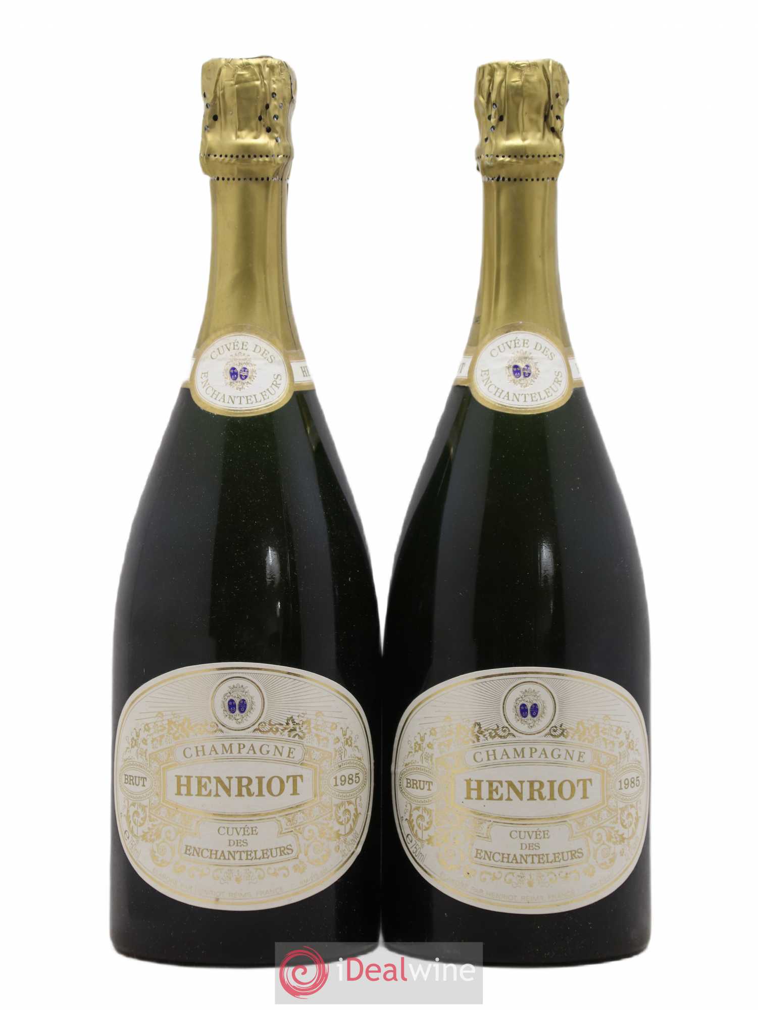 Cuvée des Enchanteleurs Henriot Brut 1985 - Lot de 2 bouteilles - 0