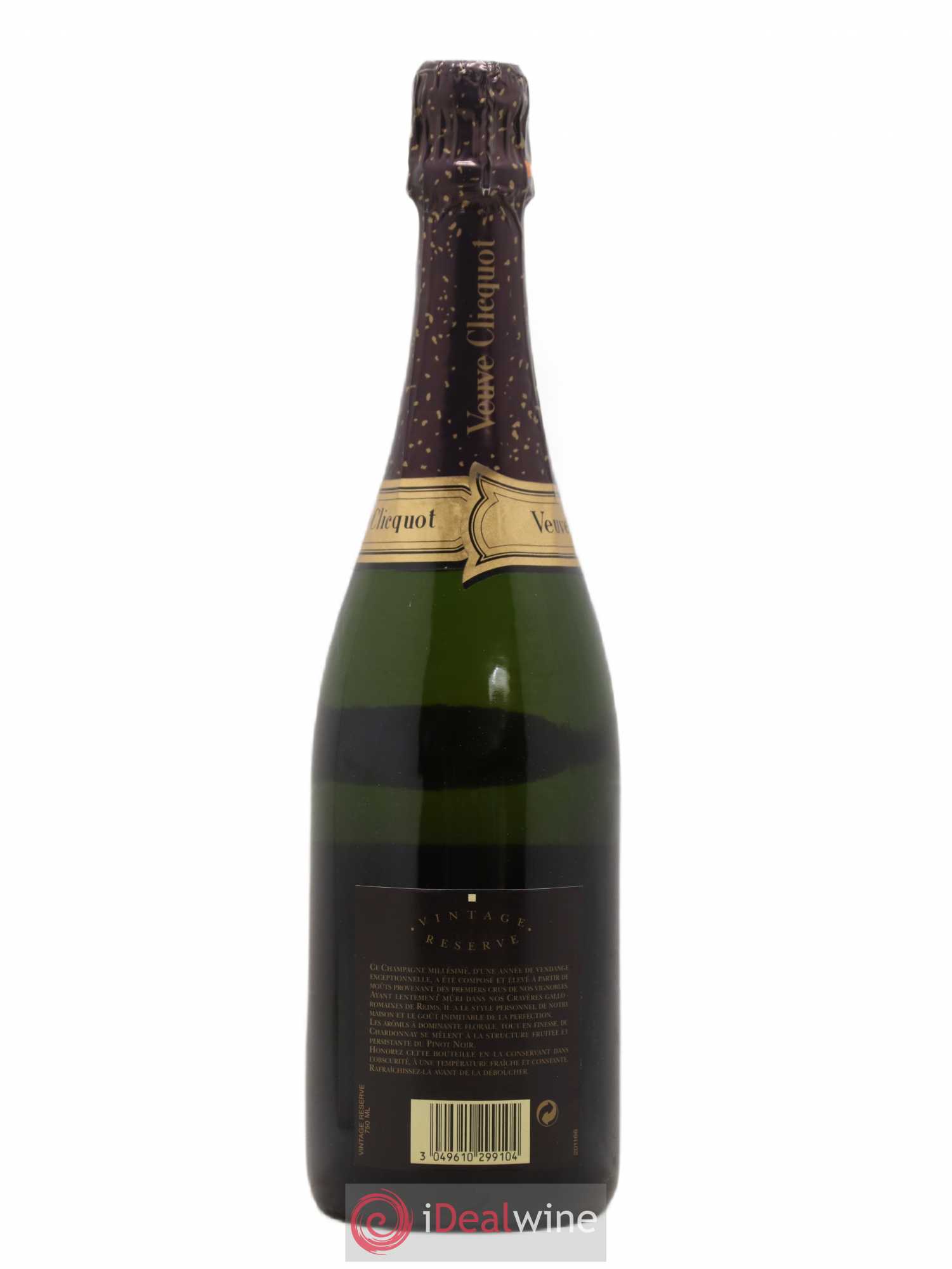 Brut Réserve Veuve Clicquot 1988 - Lot de 1 bouteille - 1
