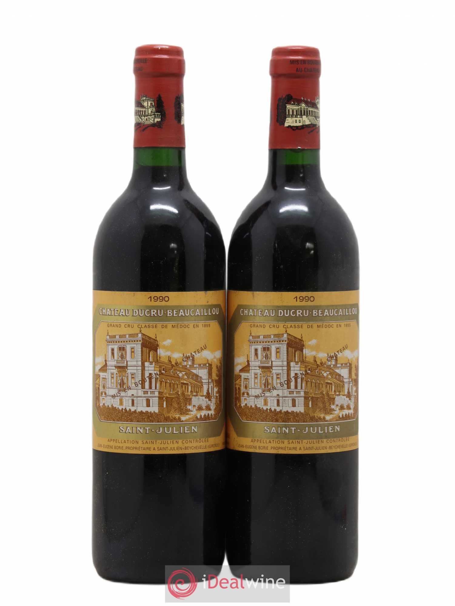 Château Ducru Beaucaillou 2ème Grand Cru Classé 1990 - Lot de 2 bouteilles - 0