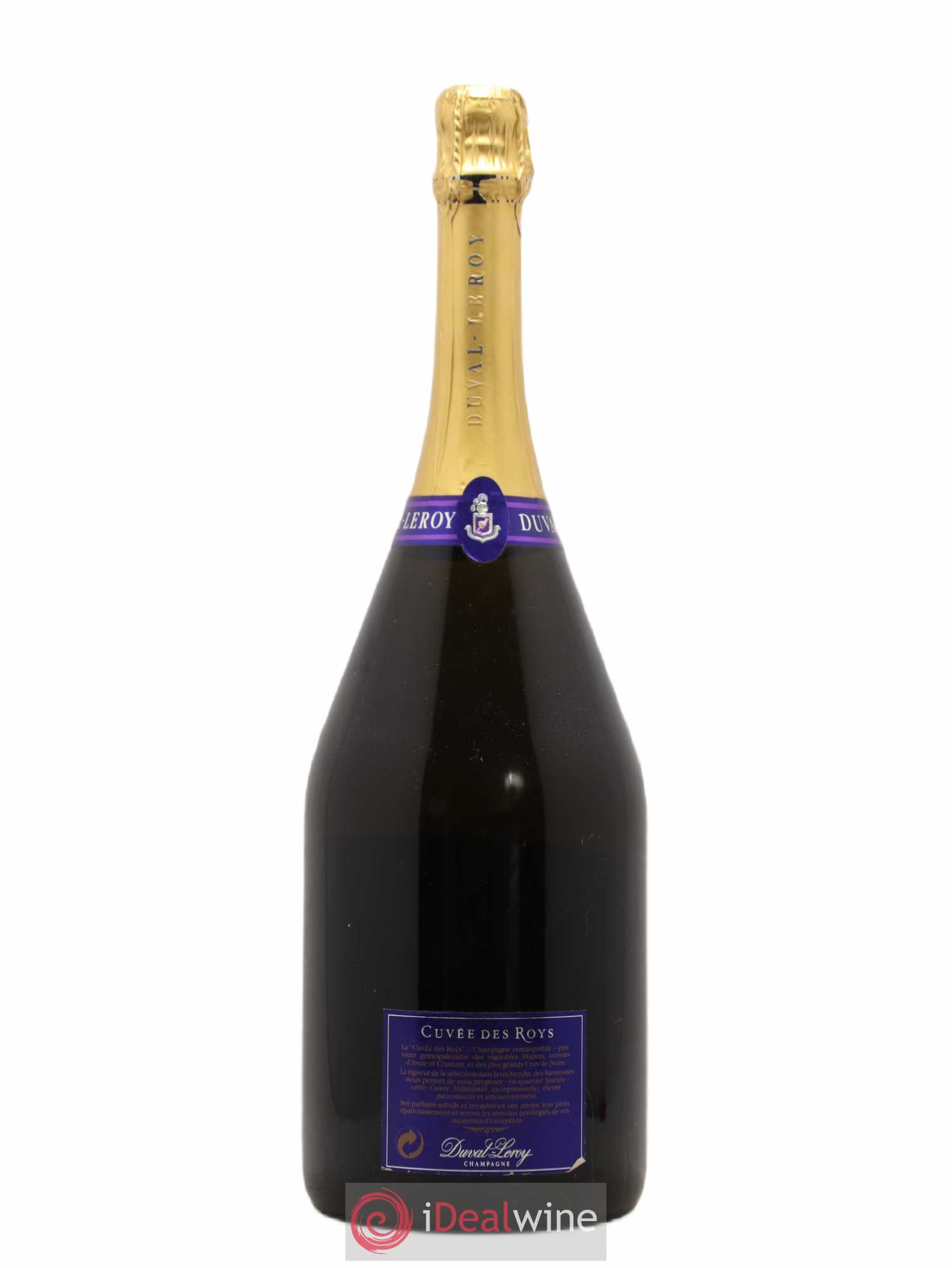 Cuvée des Roys Duval-Leroy 1985 - Lot de 1 magnum - 1