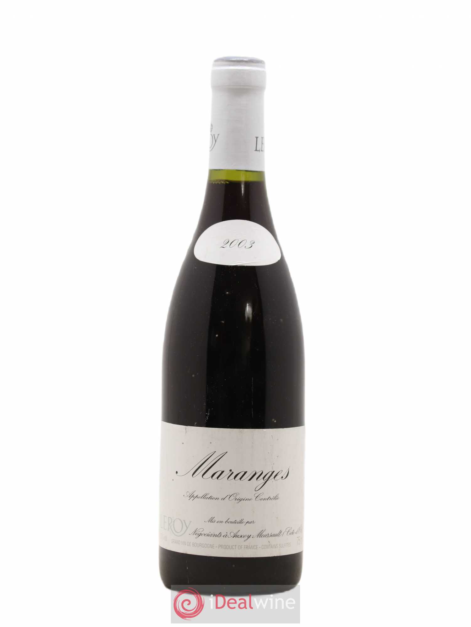 Maranges Leroy SA 2003 - Posten von 1 Flasche - 0