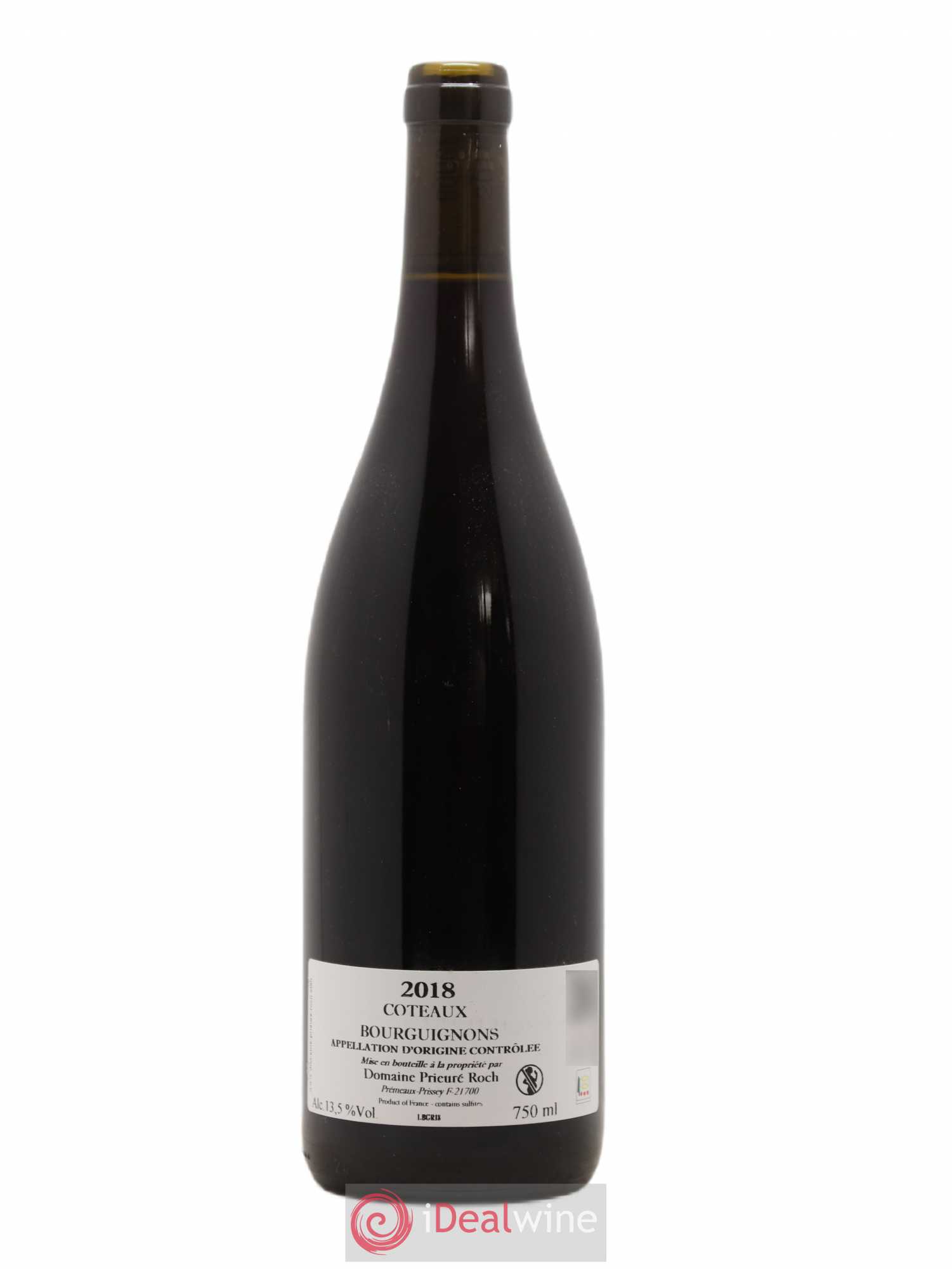 Coteaux Bourguignons Prieuré Roch 2018 - Lot de 1 bouteille - 1
