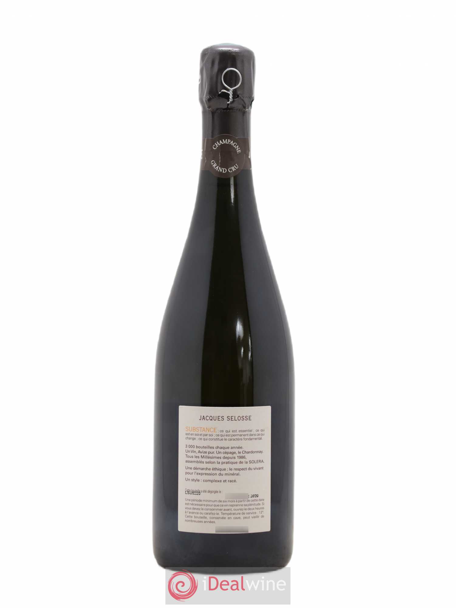 Substance Jacques Selosse - Lot de 1 bouteille - 1