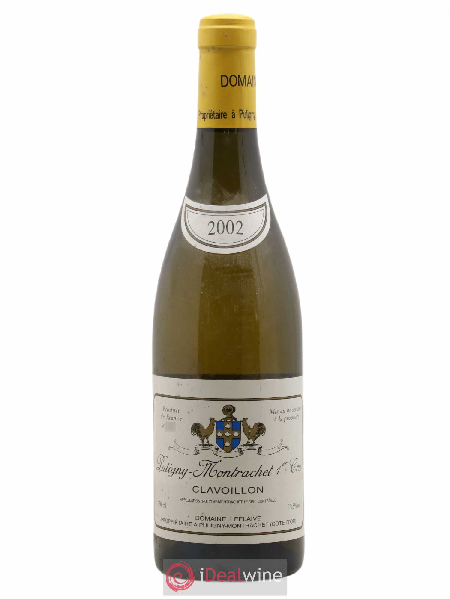 Puligny-Montrachet 1er Cru Clavoillon Leflaive (Domaine) 2002 - Lot de 1 bouteille - 0