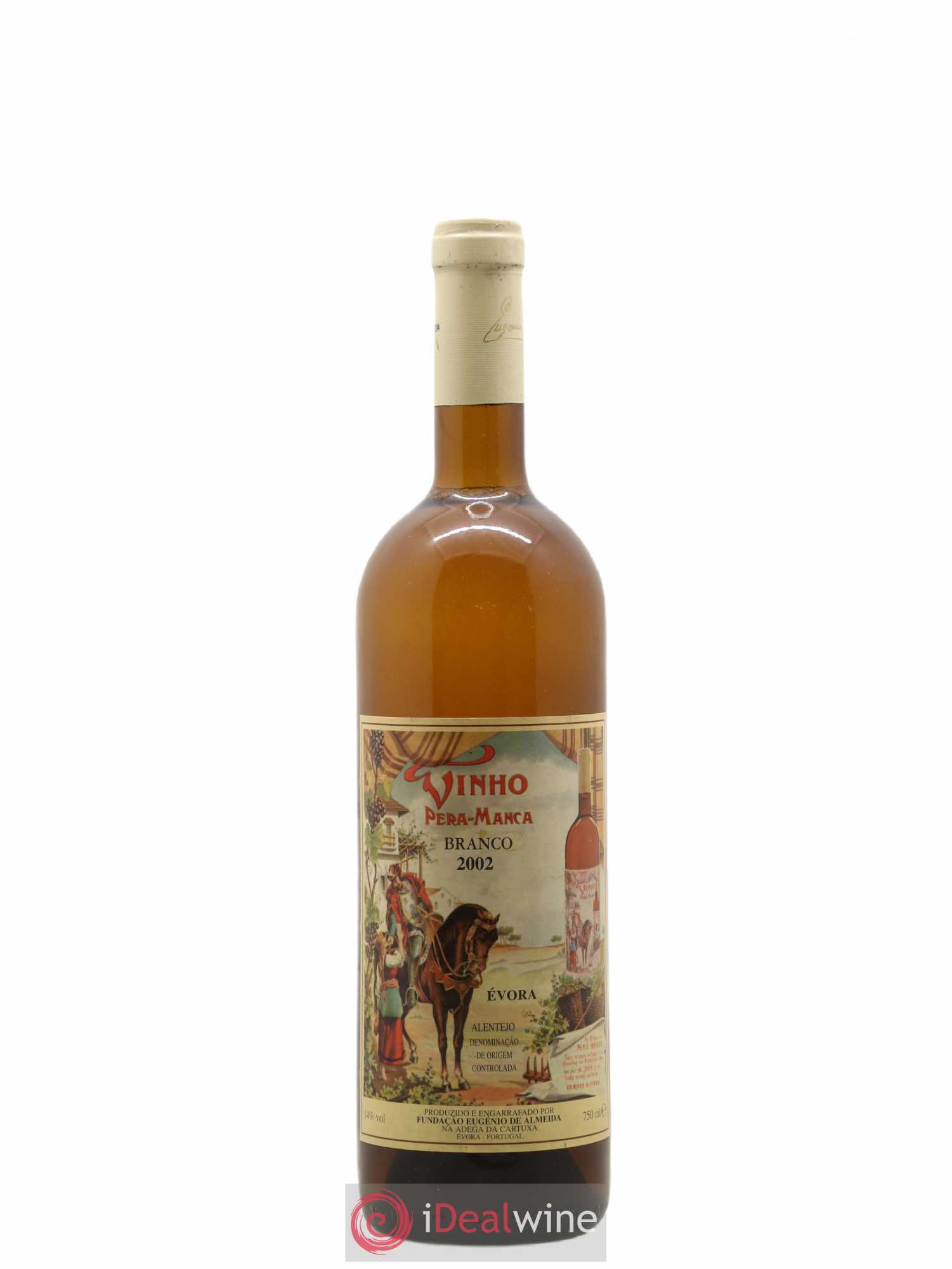 Portugal Fundação Eugénio De Almeida Pêra-Manca Evora Branco 2002 - Posten von 1 Flasche - 0
