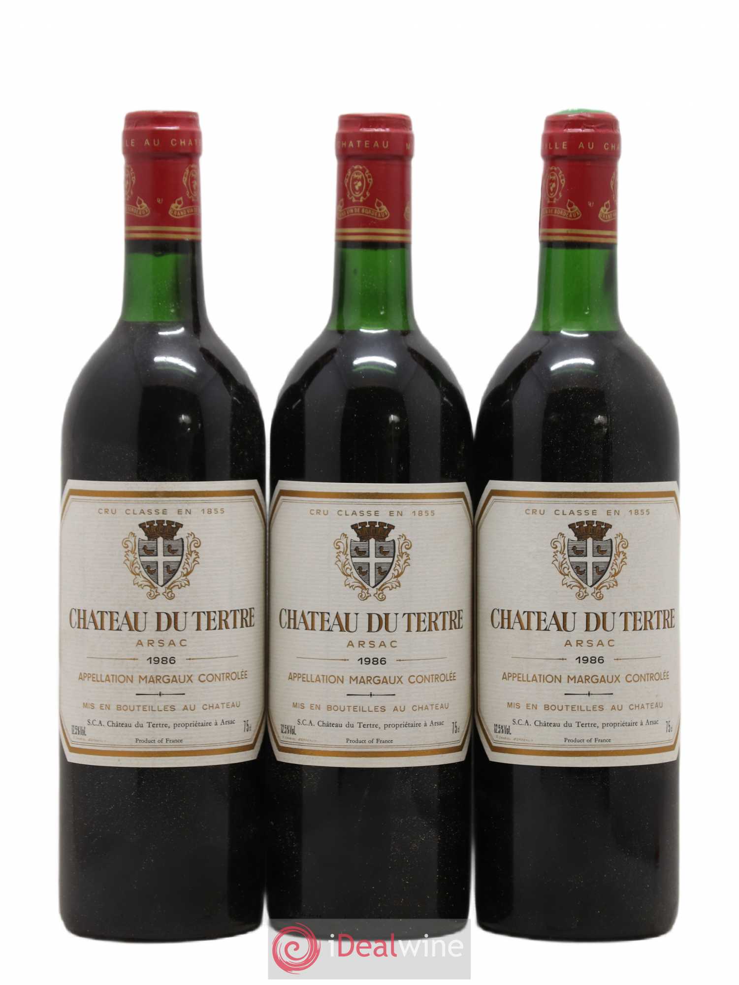 Château du Tertre 5ème Grand Cru Classé 1986 - Lot de 12 bouteilles - 4