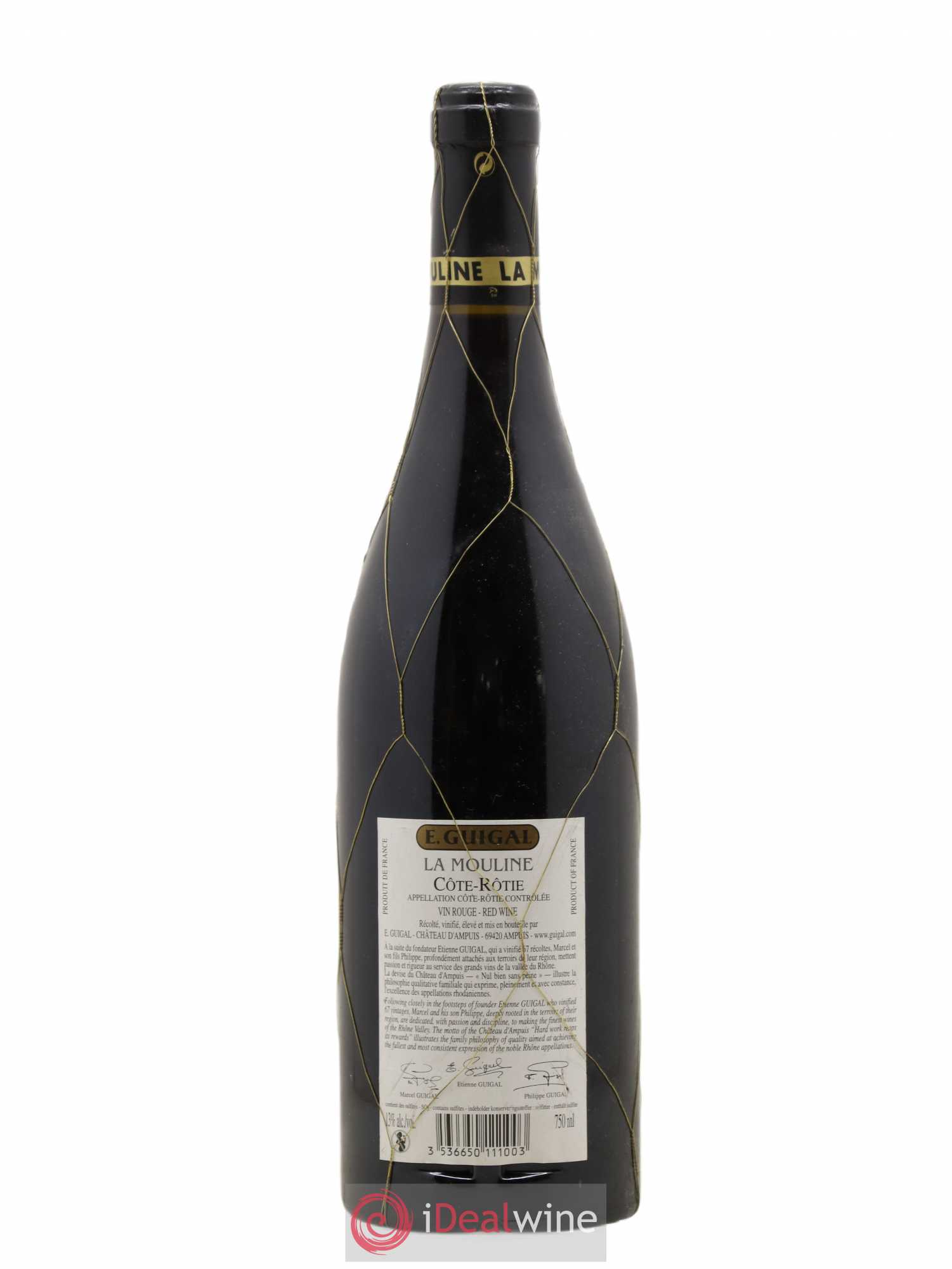 Côte-Rôtie La Mouline Guigal 2004 - Lot de 1 bouteille - 1
