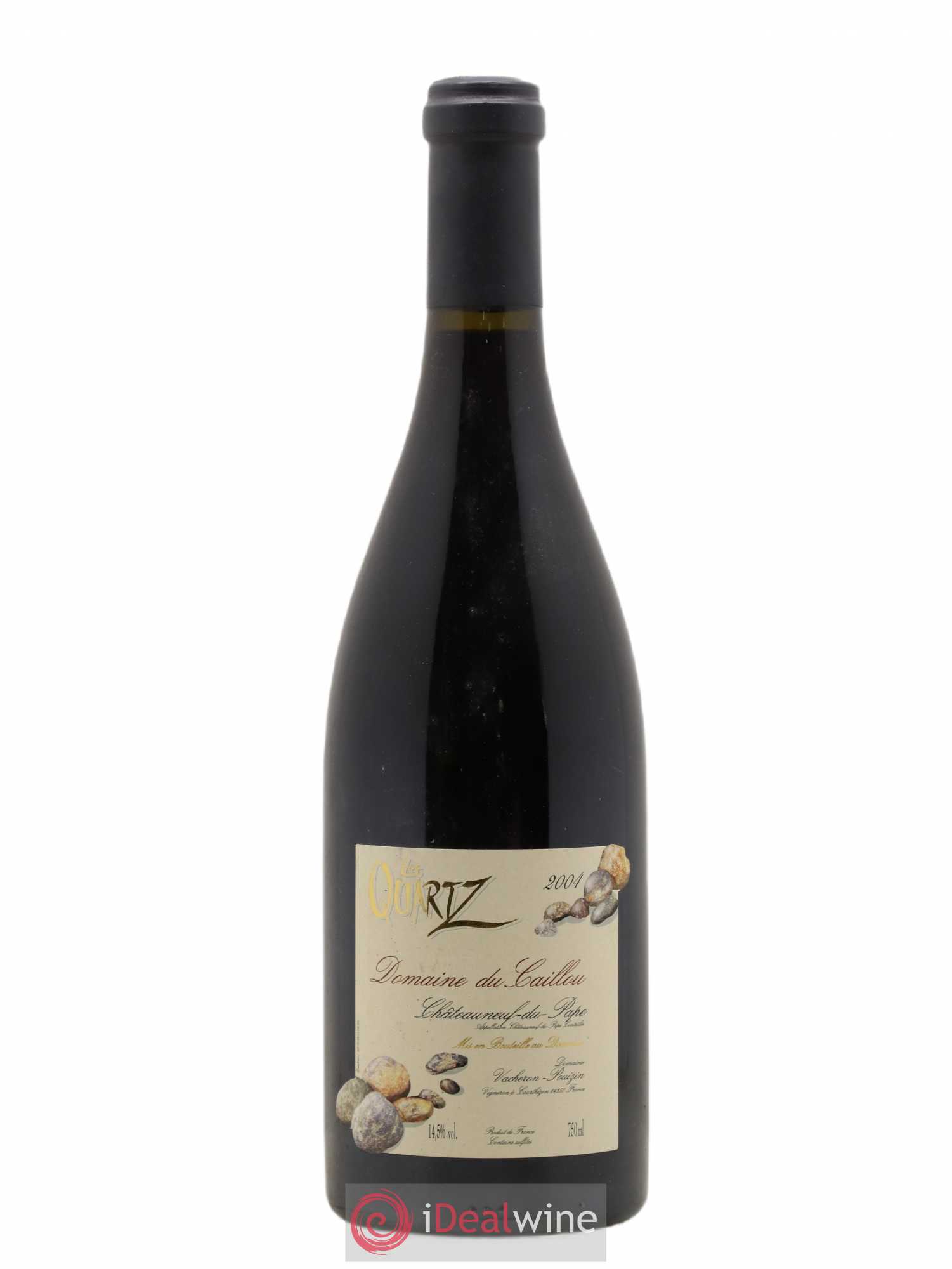 Châteauneuf-du-Pape Les Quartz Domaine Caillou 2004 - Posten von 1 Flasche - 0