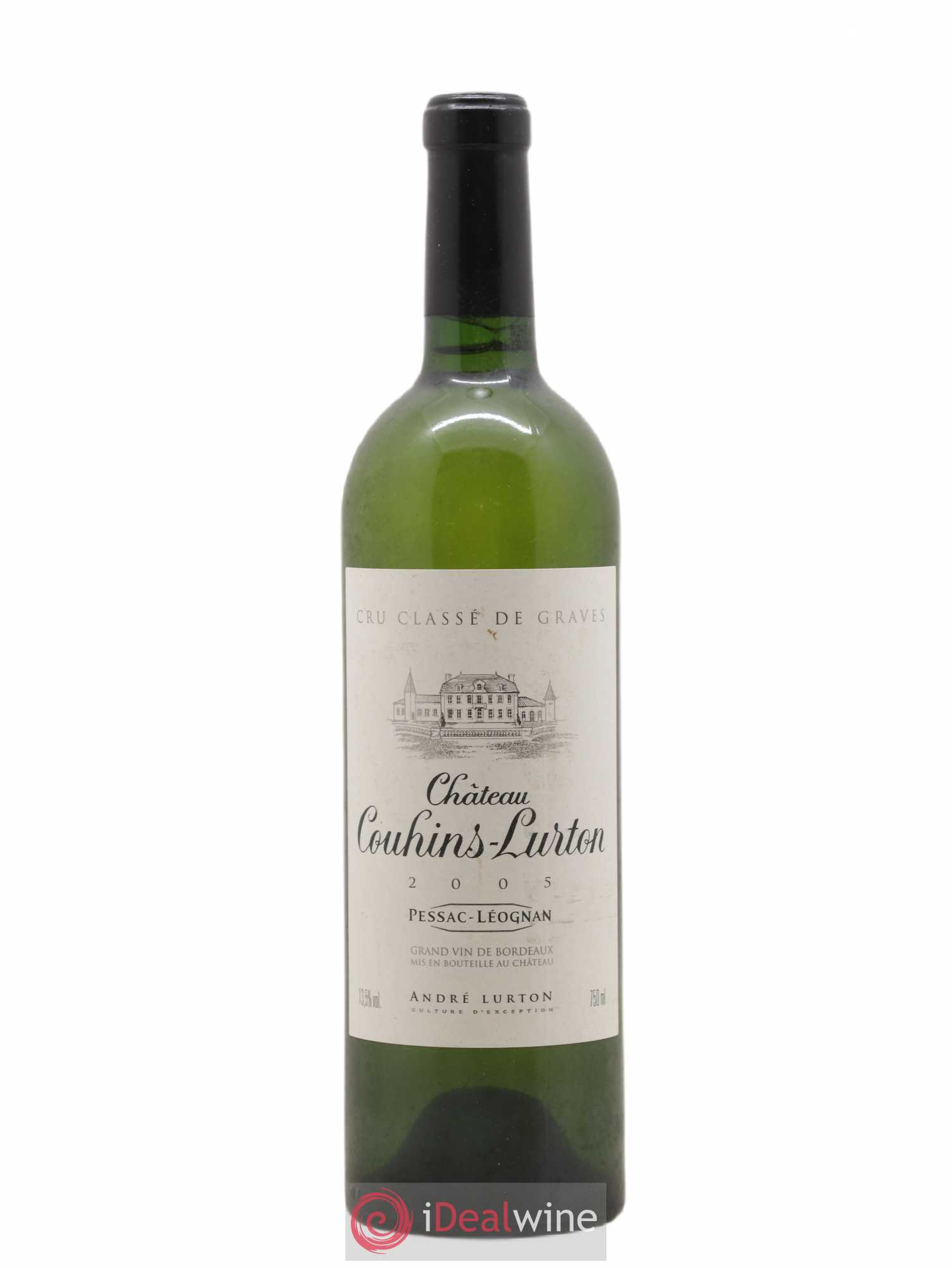 Château Couhins-Lurton Cru Classé de Graves 2005 - Lot de 1 bouteille - 0