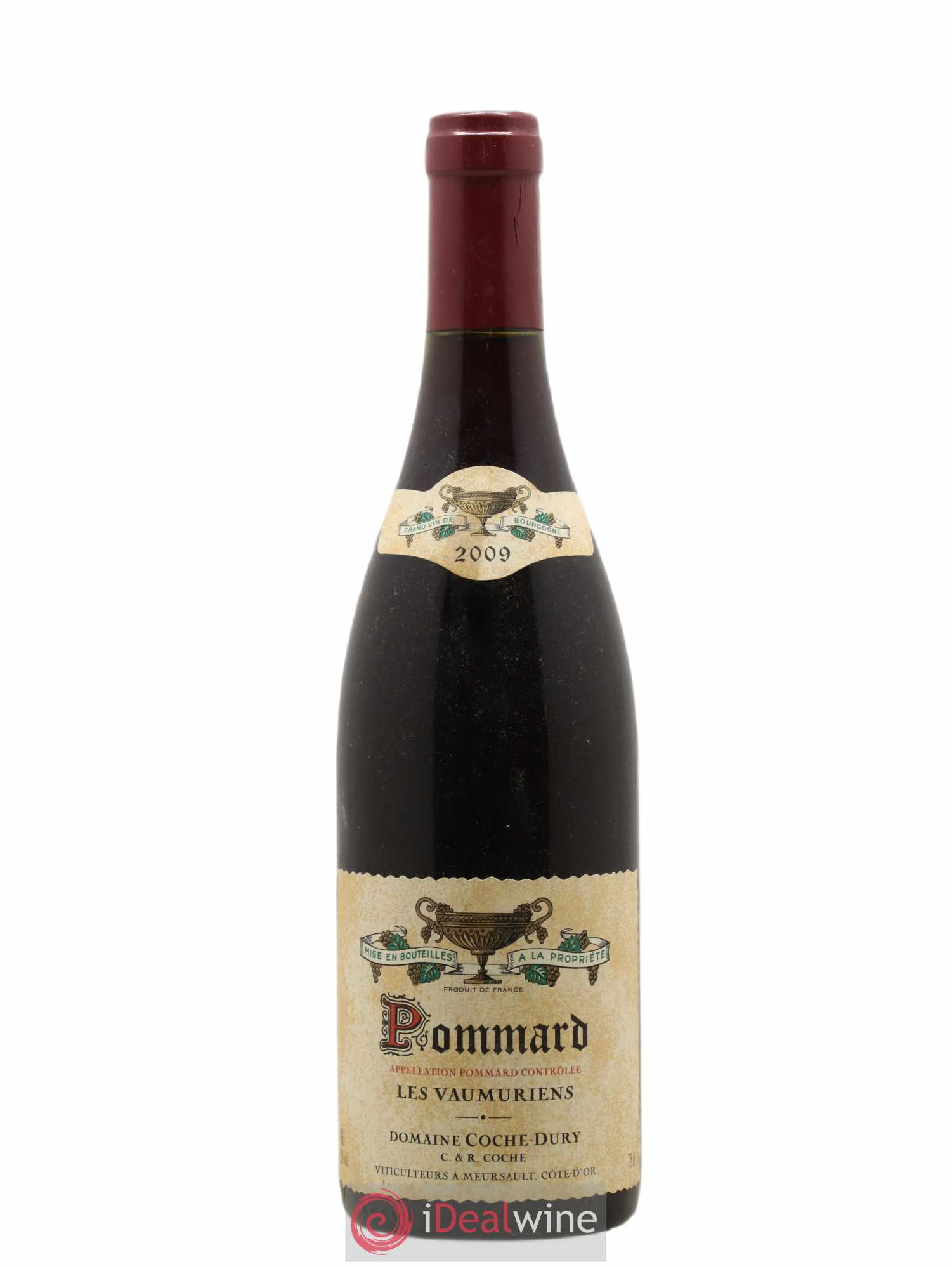 Pommard les Vaumuriens Coche Dury (Domaine) 2009 - Lot de 1 bouteille - 0