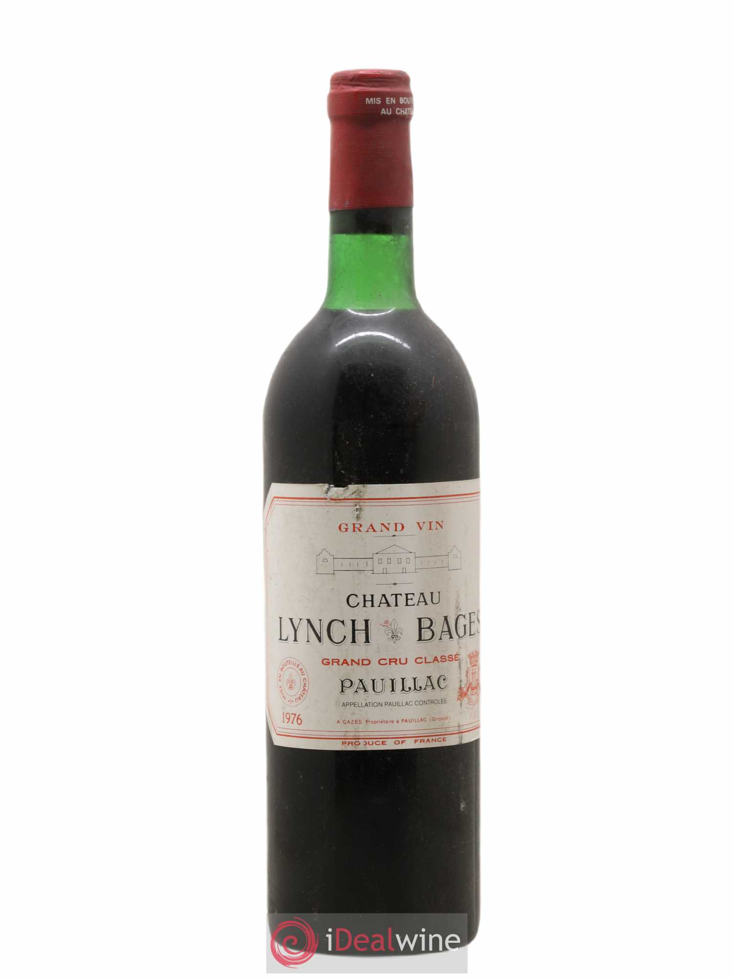Château Lynch Bages 5ème Grand Cru Classé 1976 - Lot de 1 bouteille - 0